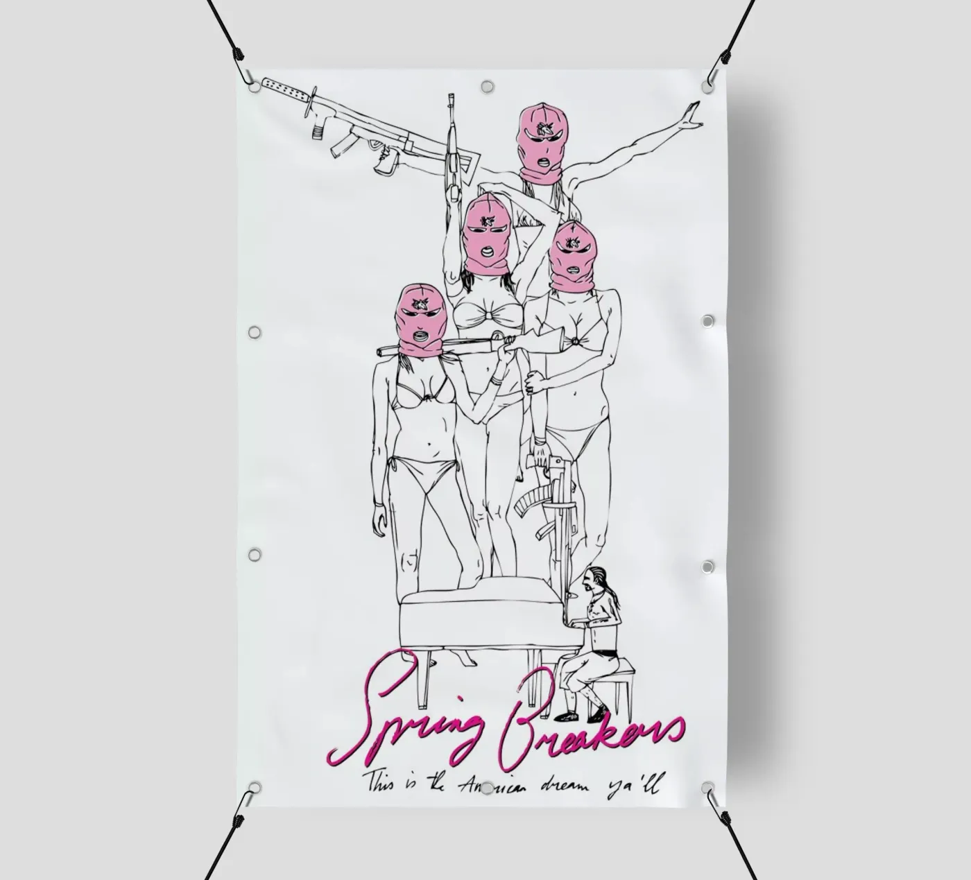 Spring Breakers PVC Plane von Mary and the Locks