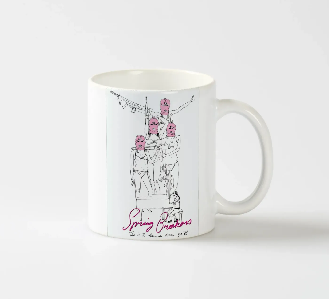 Spring Breakers ceramic mug by Mary and the Locks