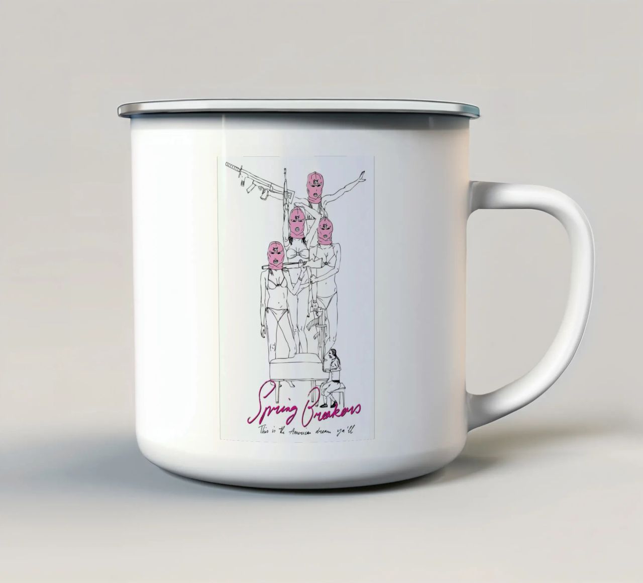 Spring Breakers tazza in smalto da Mary and the Locks