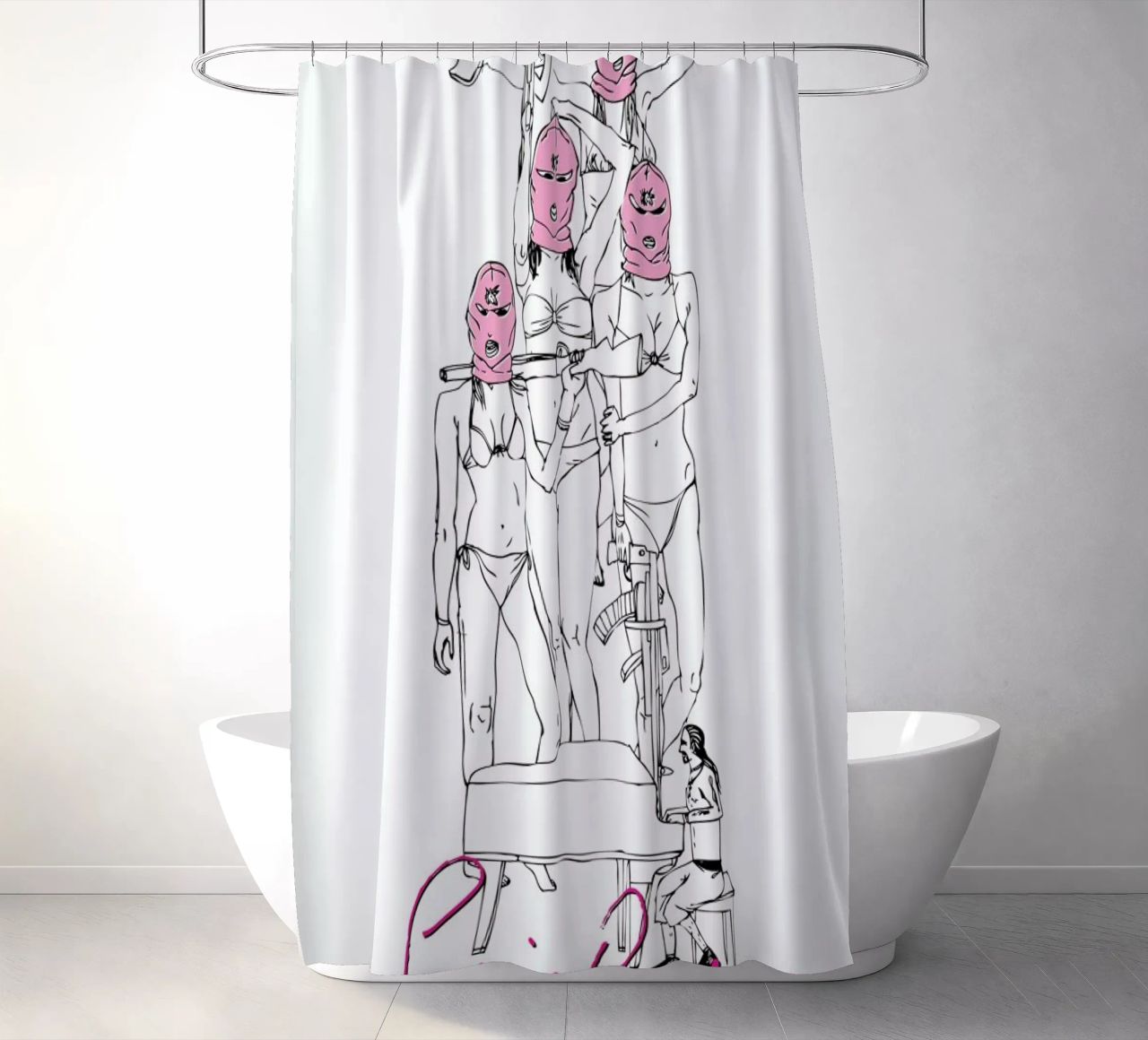 Spring Breakers tenda da doccia da Mary and the Locks