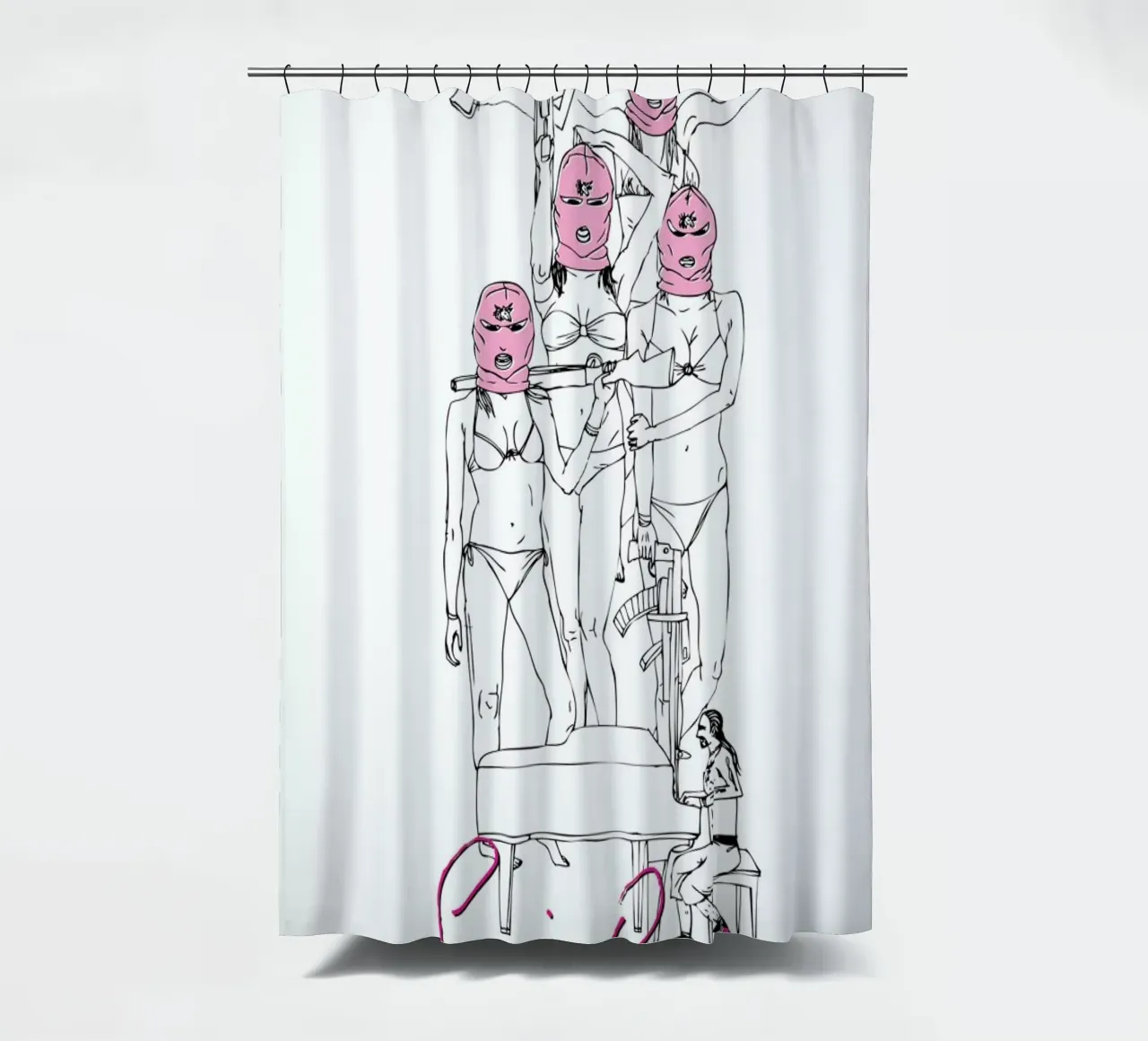 Spring Breakers Duschvorhang von Mary and the Locks