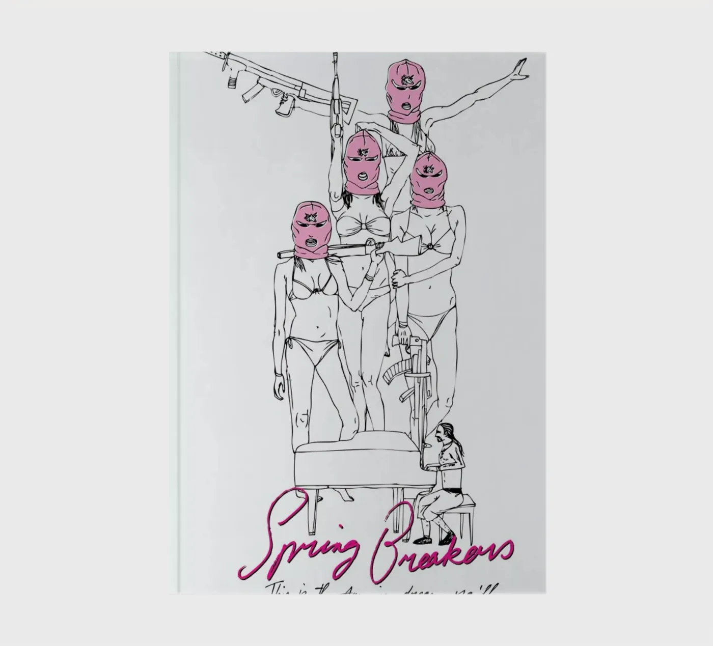 Spring Breakers notebook by Mary and the Locks