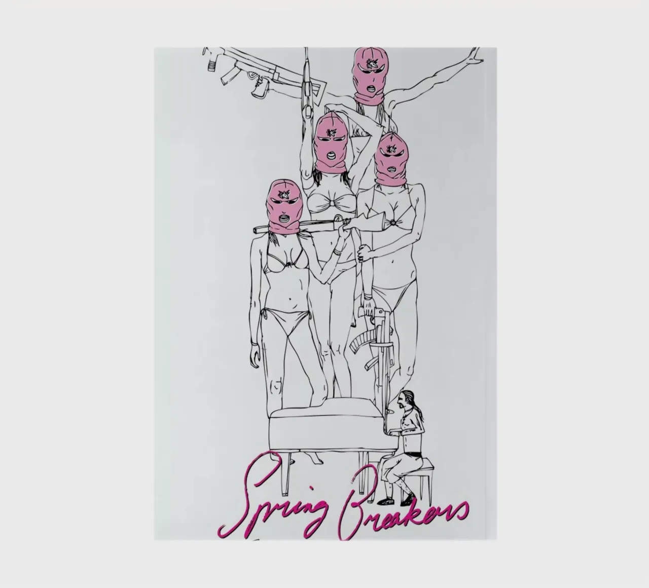 Spring Breakers notebook by Mary and the Locks
