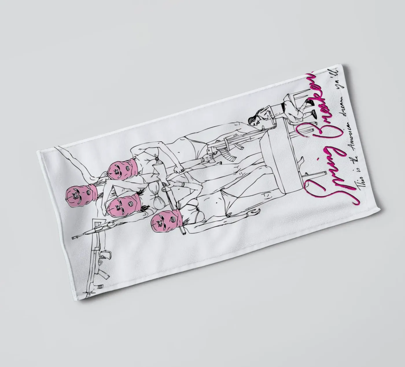 Spring Breakers badhanddoek van Mary and the Locks