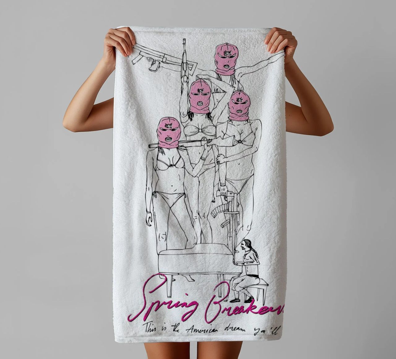Spring Breakers asciugamano da bagno da Mary and the Locks