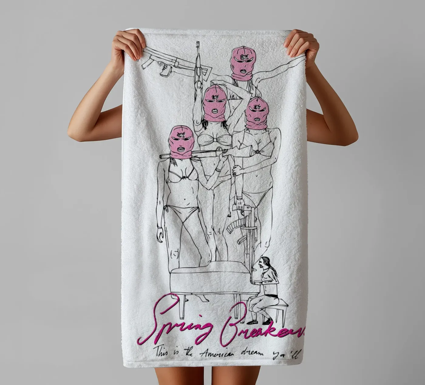 Spring Breakers badhanddoek van Mary and the Locks