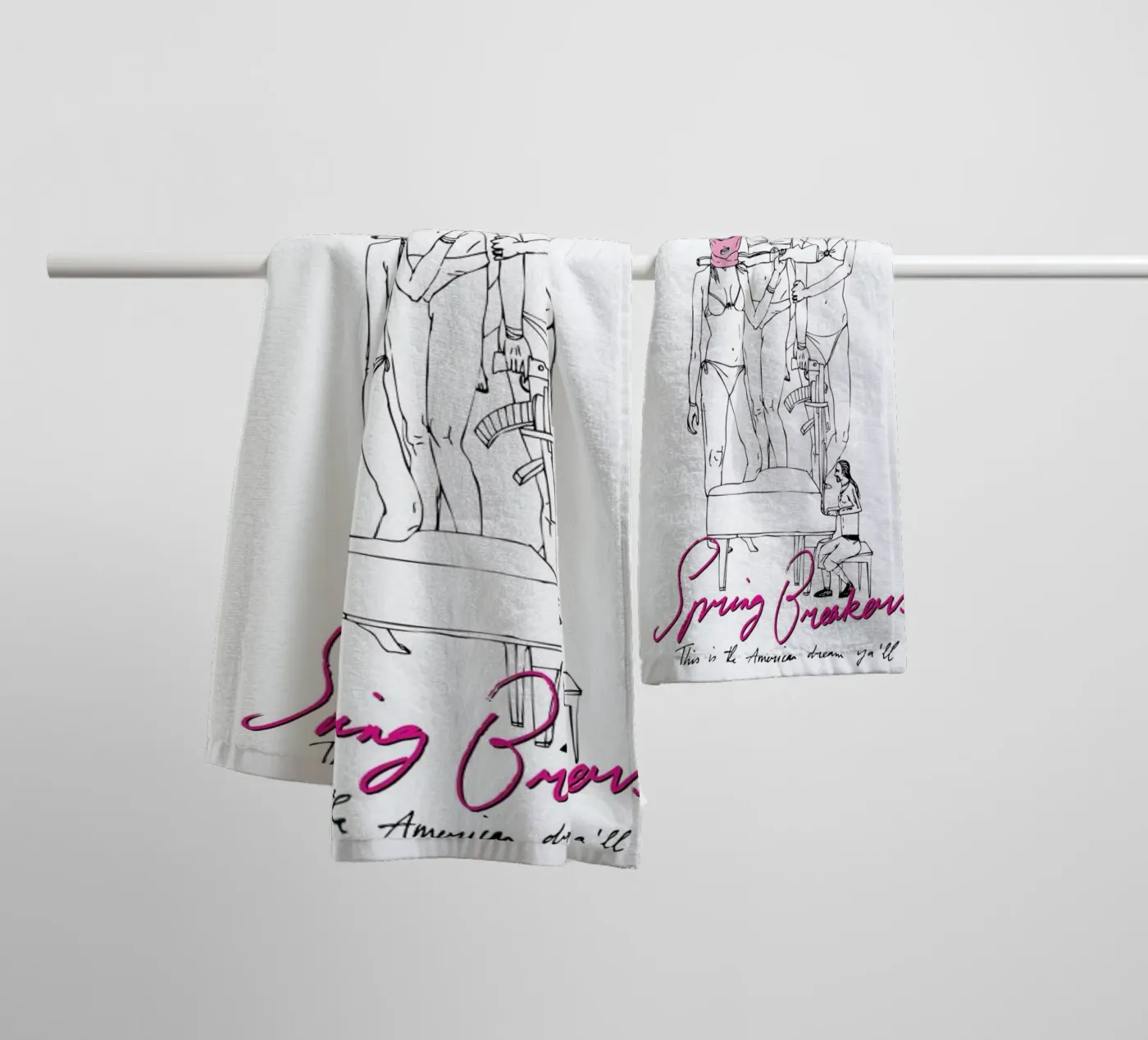 Spring Breakers badhanddoek van Mary and the Locks