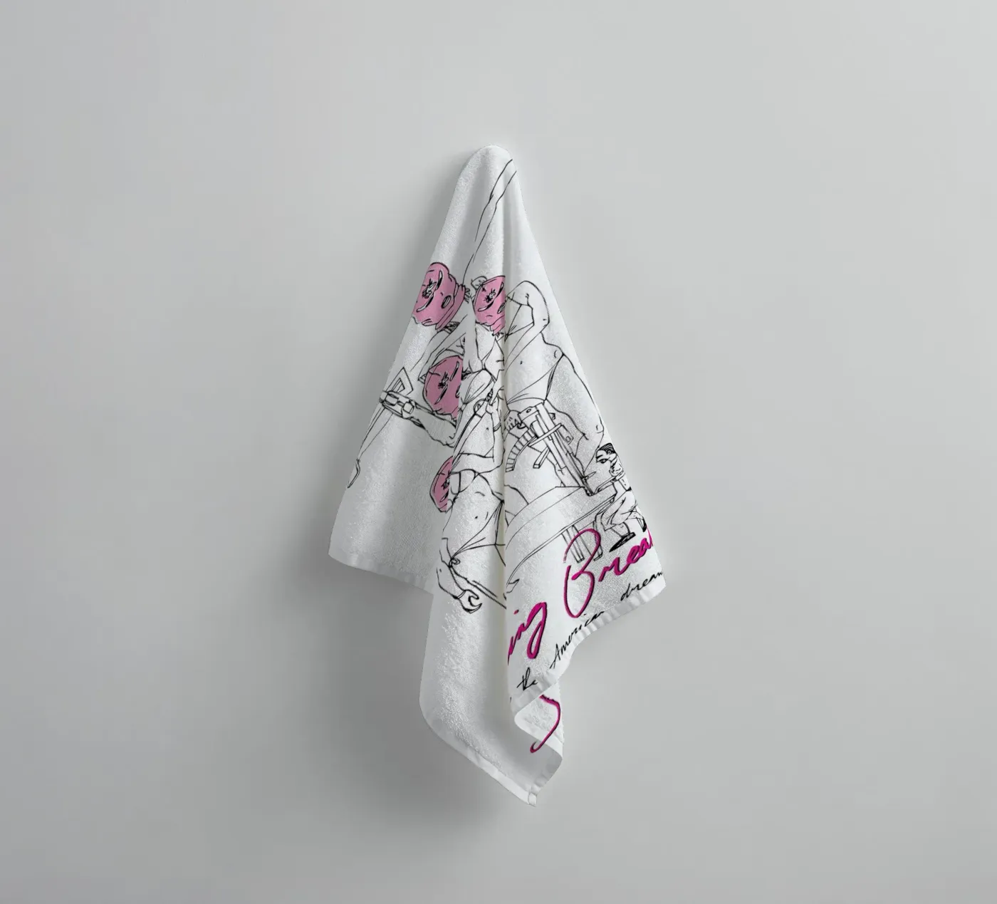 Spring Breakers badhanddoek van Mary and the Locks