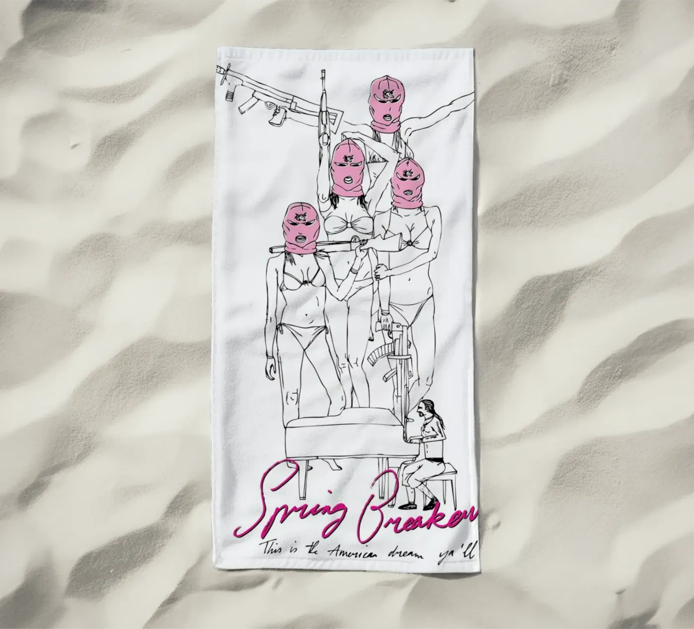 Spring Breakers telo mare da Mary and the Locks