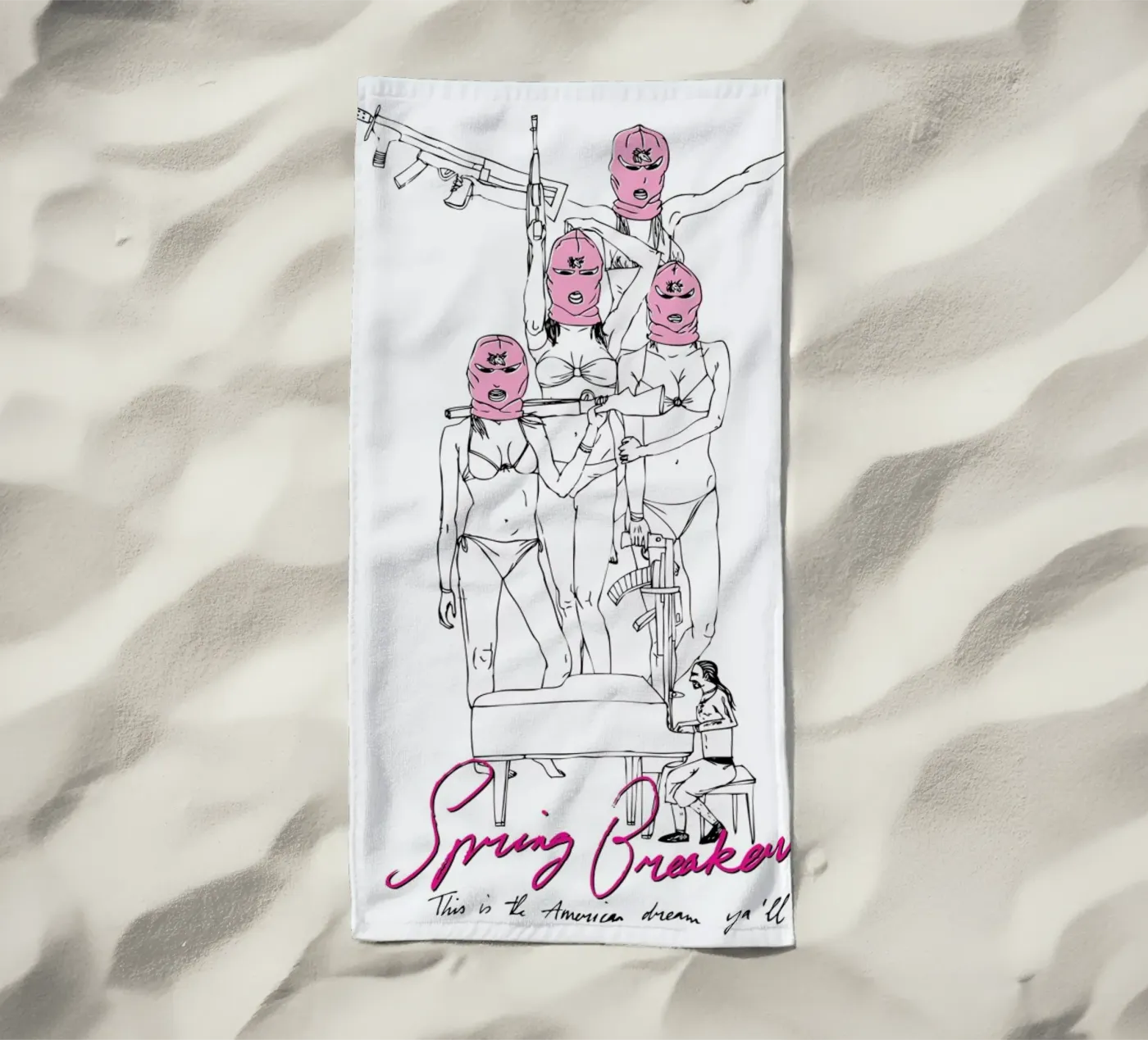 Spring Breakers telo mare da Mary and the Locks