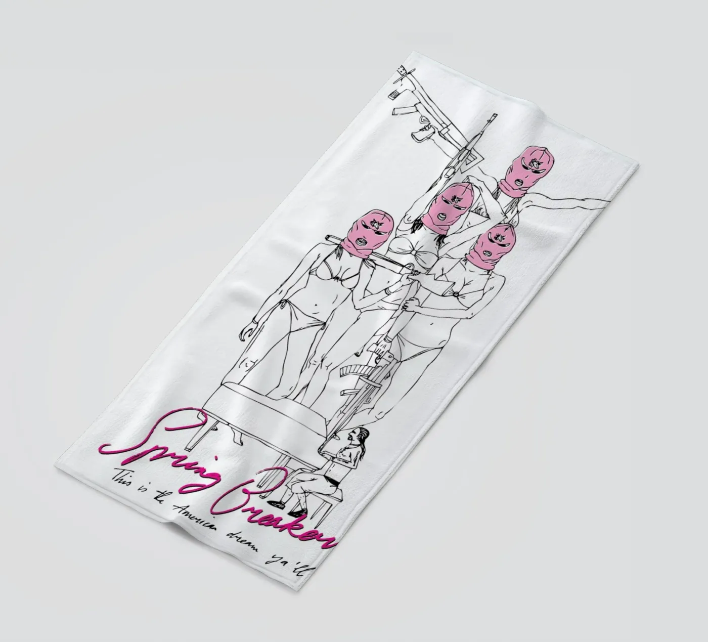 Spring Breakers serviette de plage de Mary and the Locks