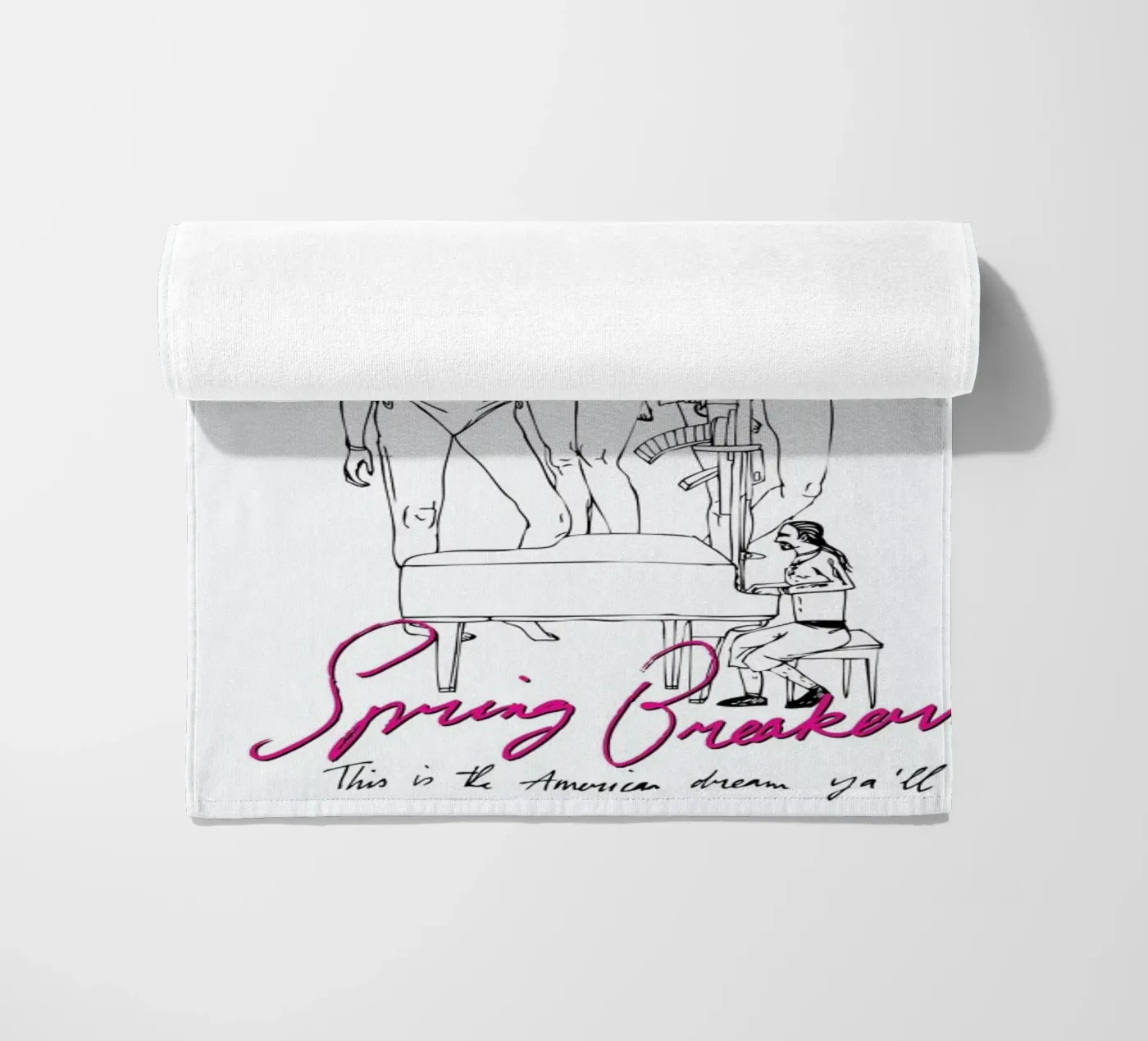 Spring Breakers serviette de plage de Mary and the Locks