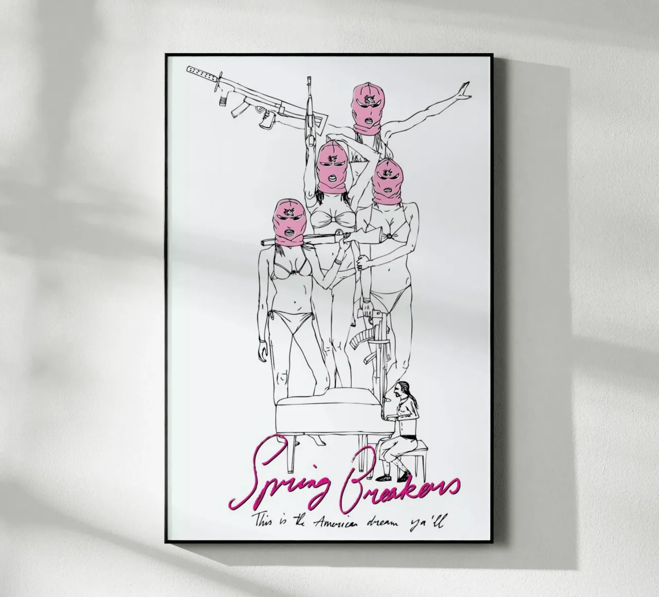 Spring Breakers acryl van Mary and the Locks