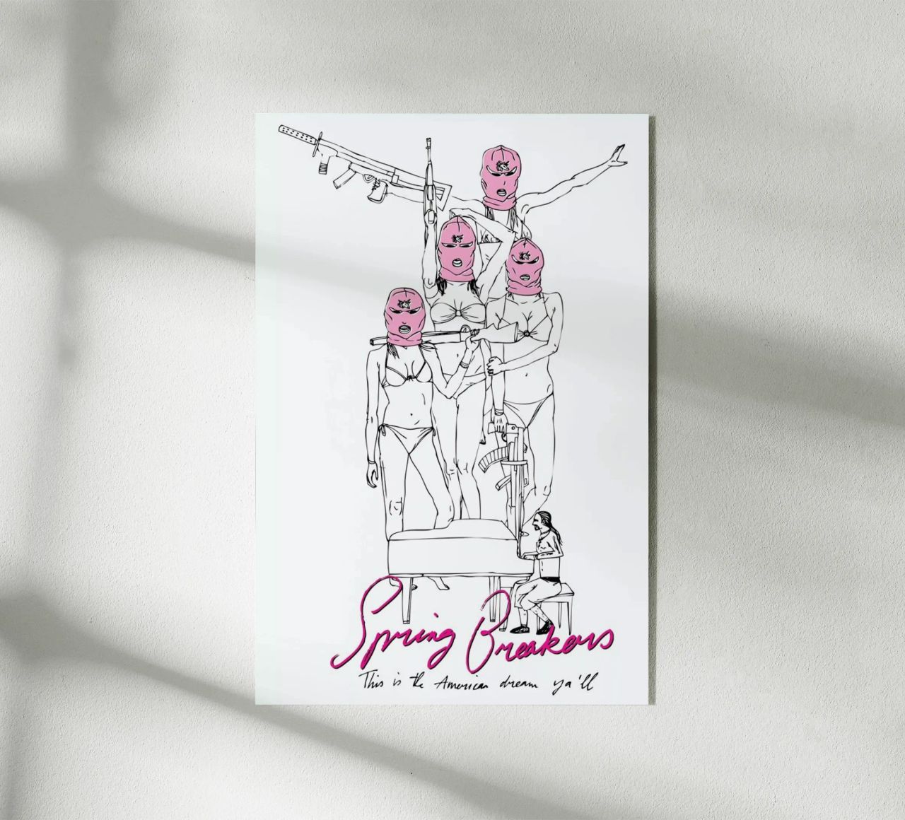 Spring Breakers plexiglass da Mary and the Locks