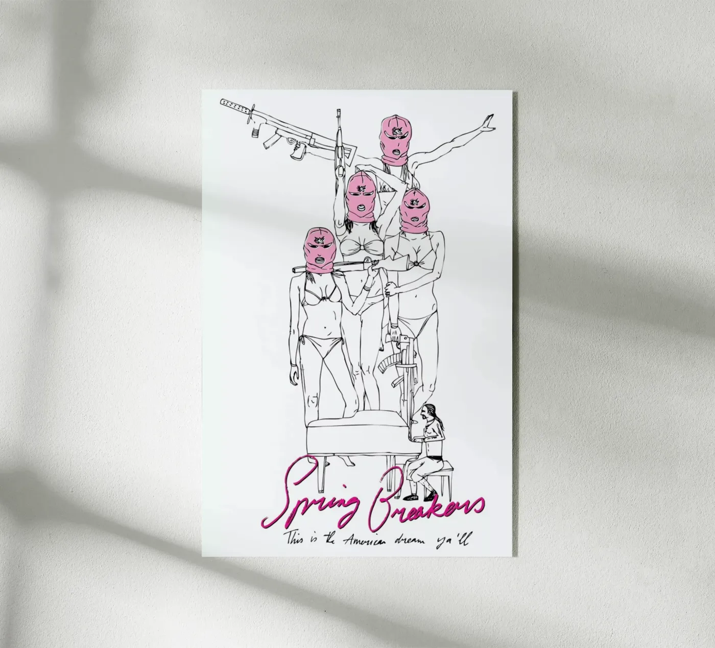 Spring Breakers plexiglas de Mary and the Locks
