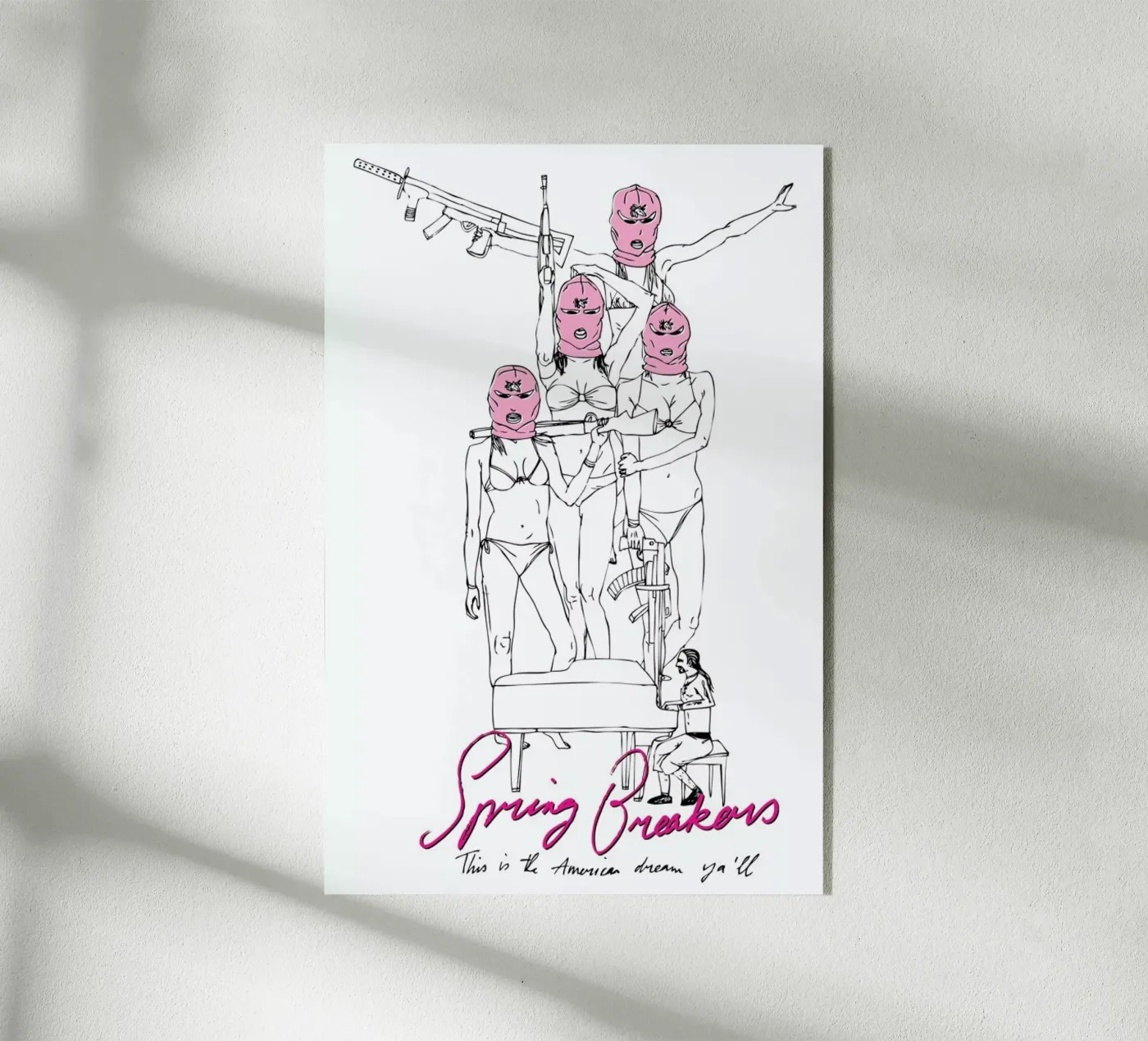 Spring Breakers Acryl-Glas von Mary and the Locks