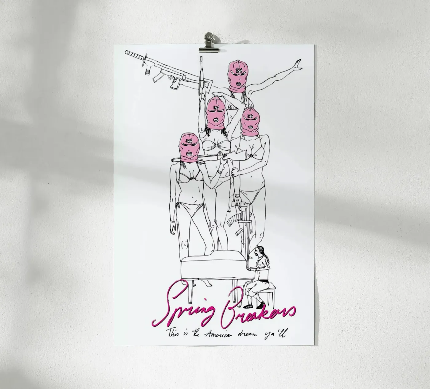 Spring Breakers poster de Mary and the Locks