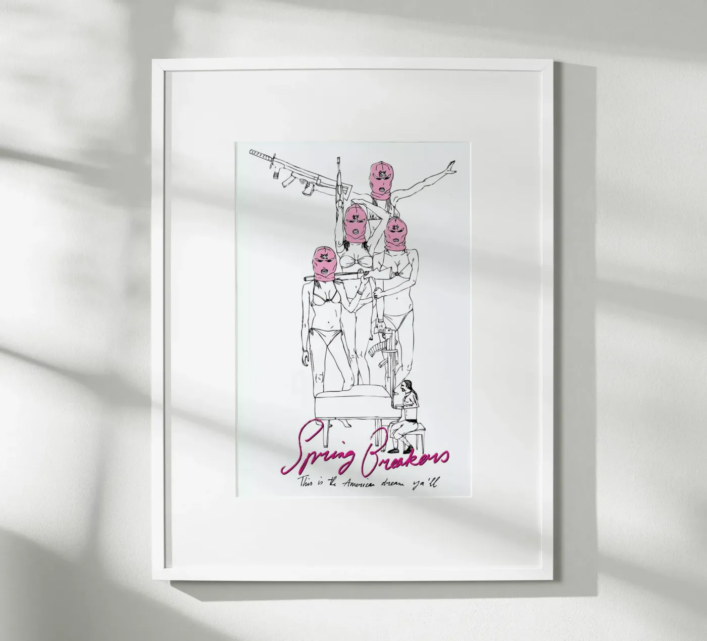Spring Breakers poster de Mary and the Locks