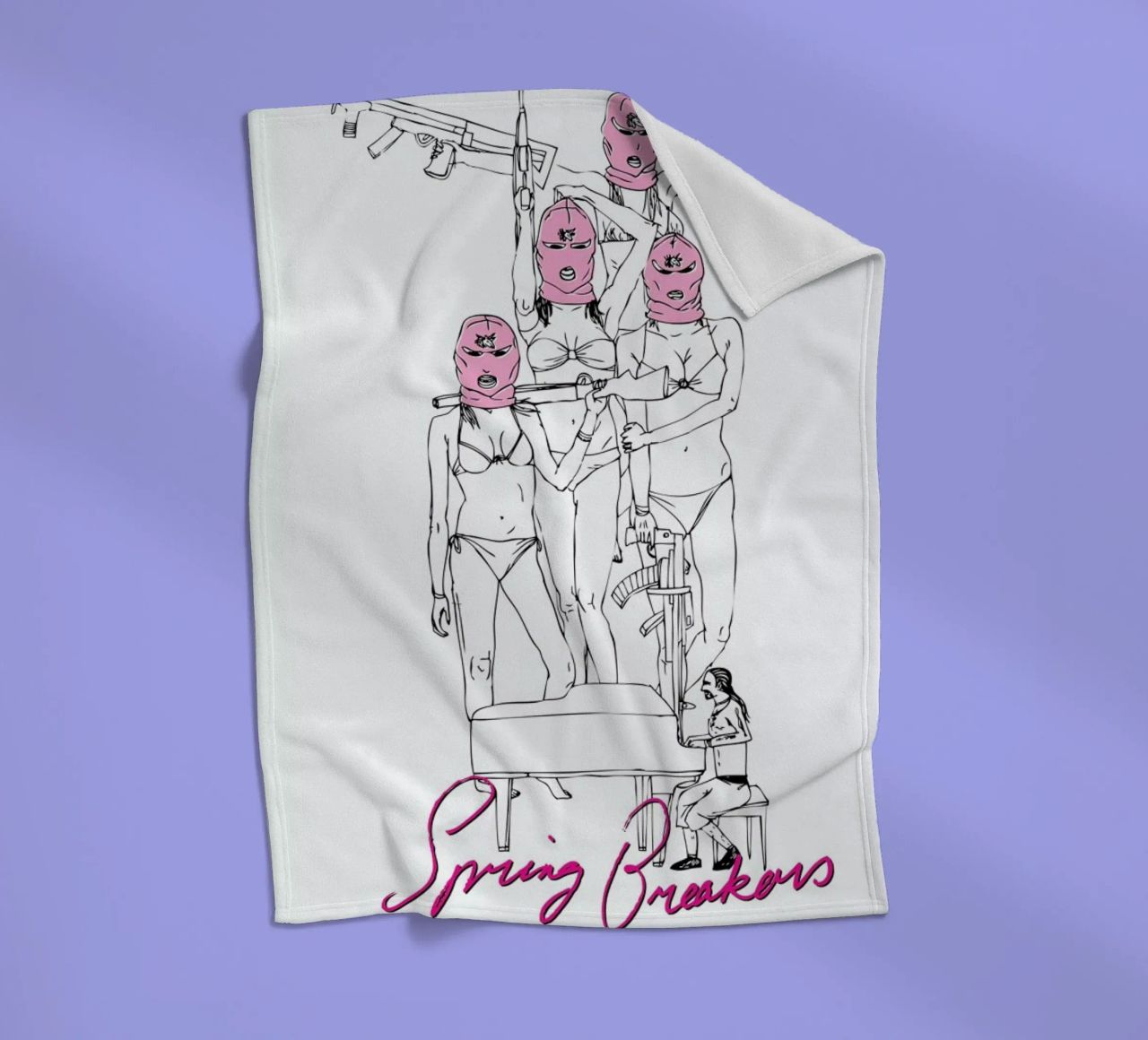 Spring Breakers coperta in pile da Mary and the Locks