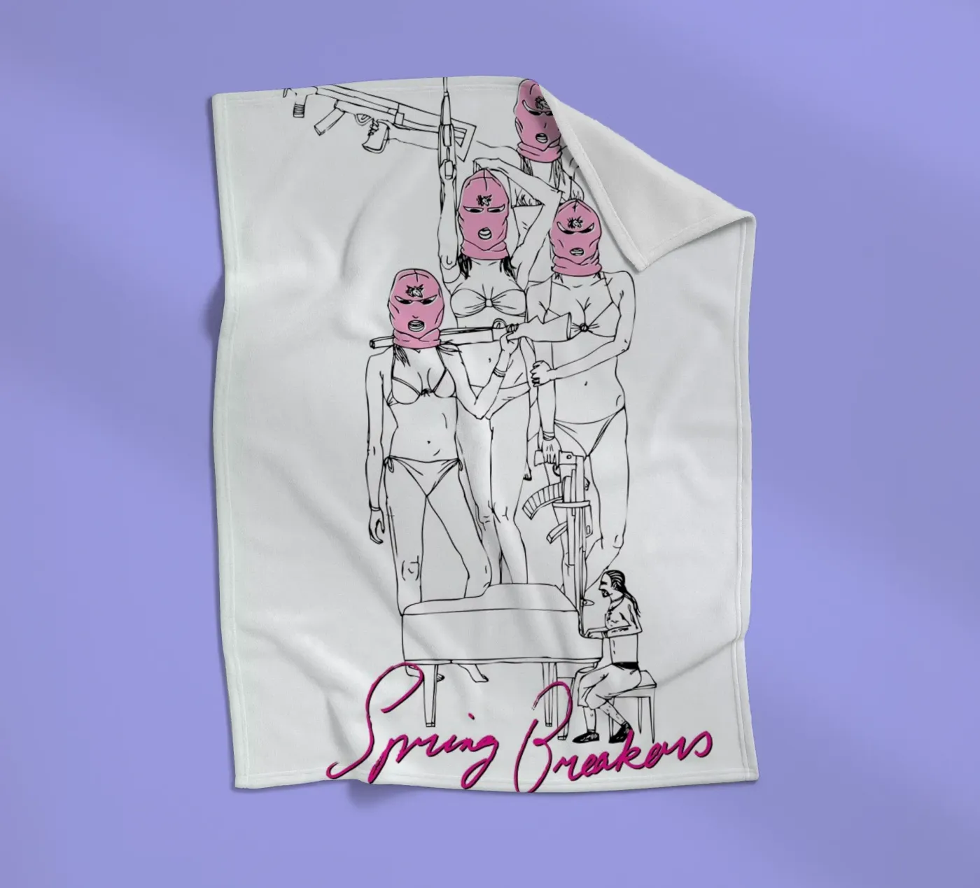 Spring Breakers coperta in pile da Mary and the Locks