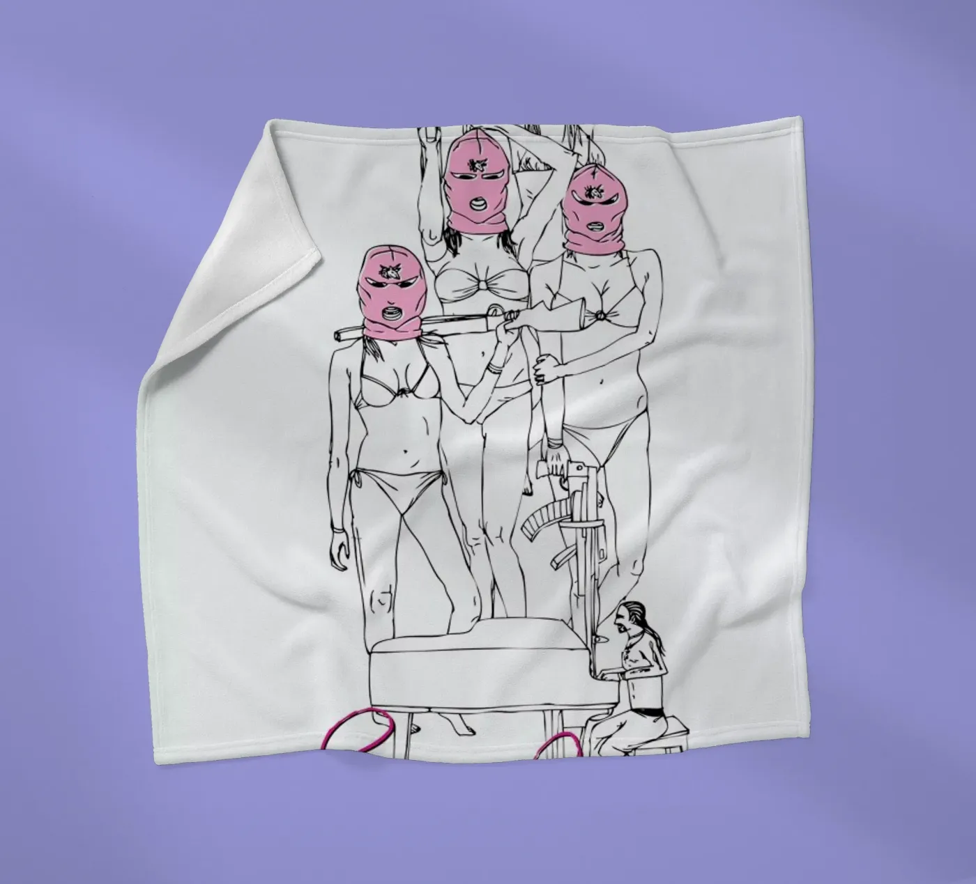 Spring Breakers coperta in pile da Mary and the Locks