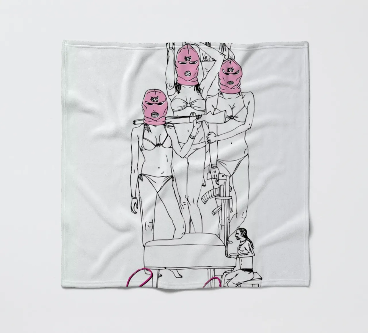 Spring Breakers fleecedeken van Mary and the Locks