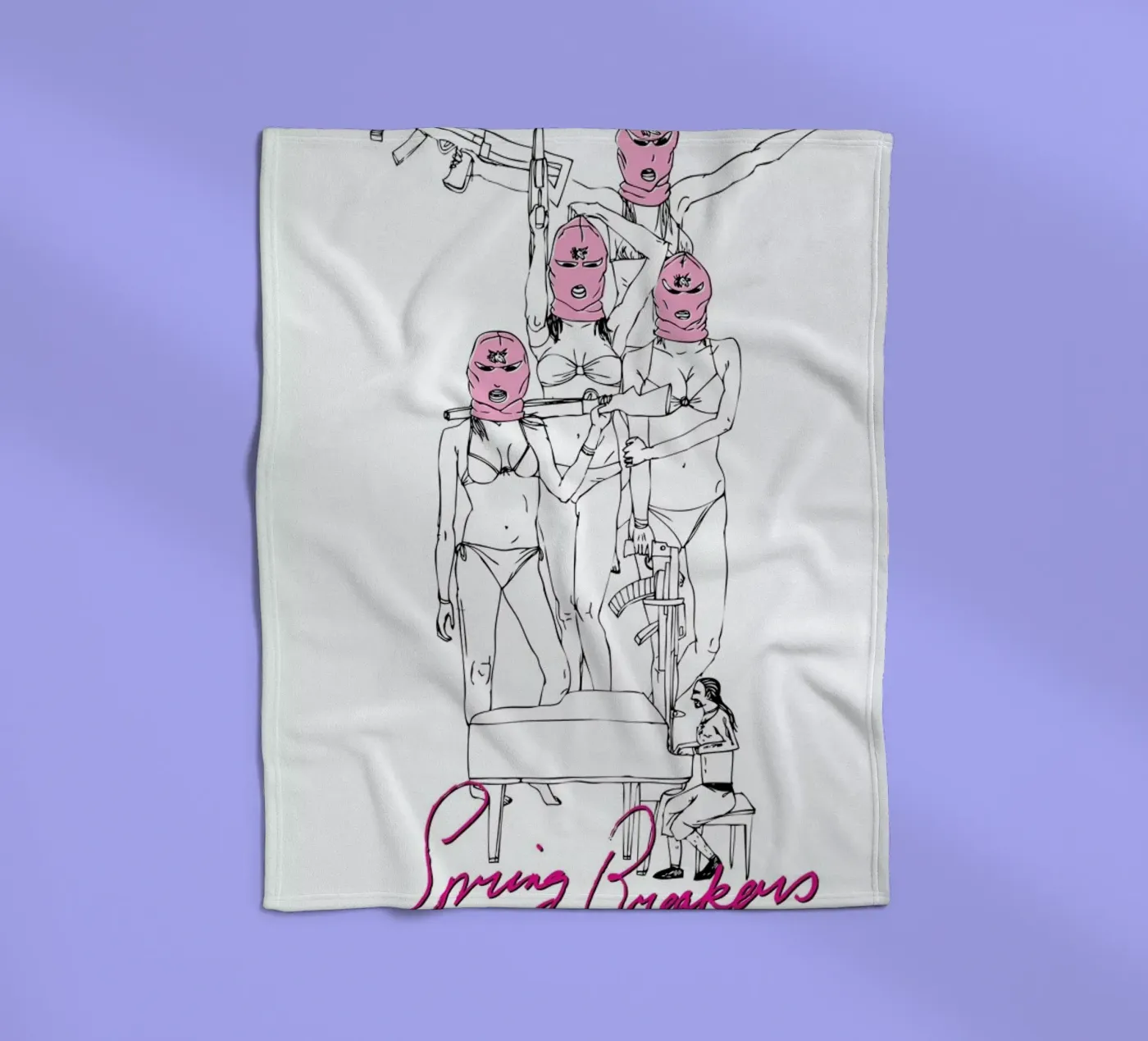 Spring Breakers coperta in pile da Mary and the Locks