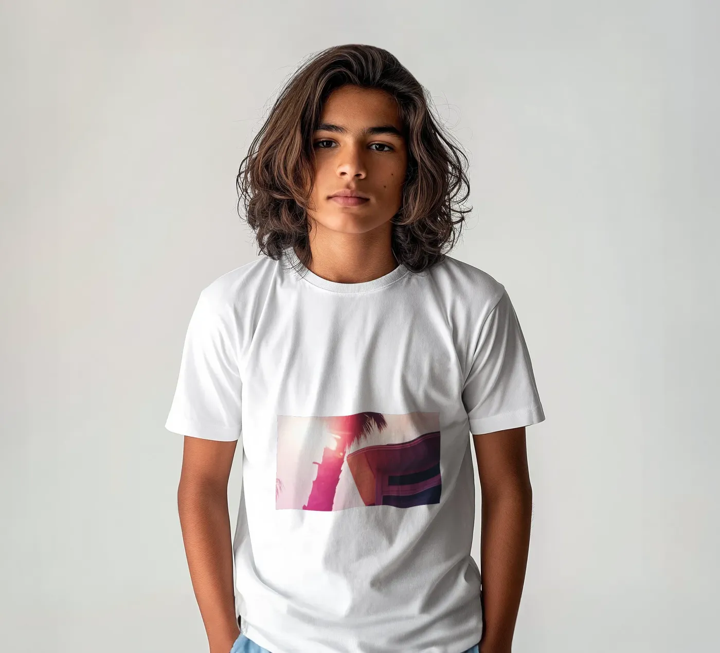35 kinder t-shirt van Pink California | Affiches & Posters