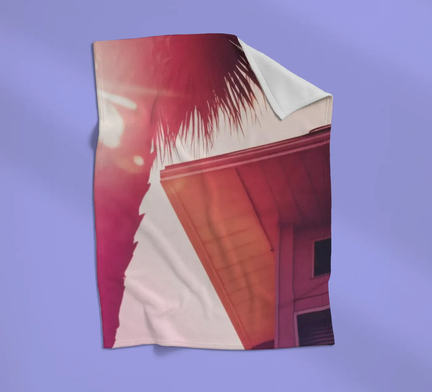 35 fleecedeken van Pink California | Affiches & Posters