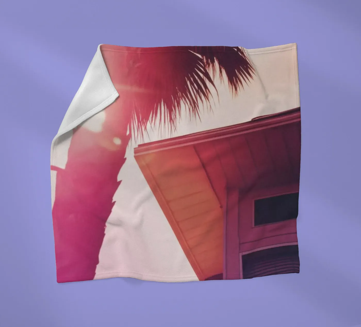 35 fleecedeken van Pink California | Affiches & Posters