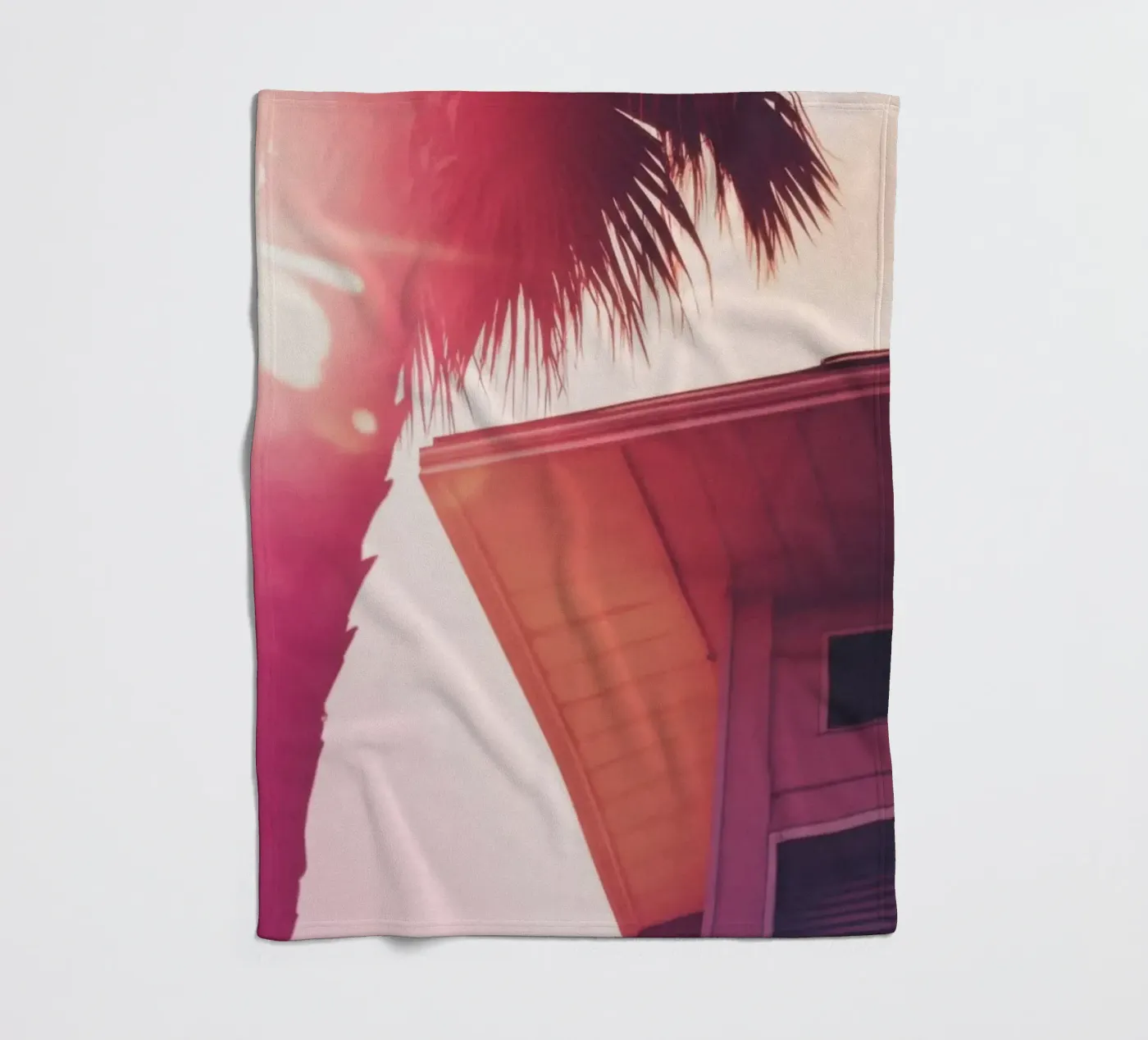 35 fleecedeken van Pink California | Affiches & Posters