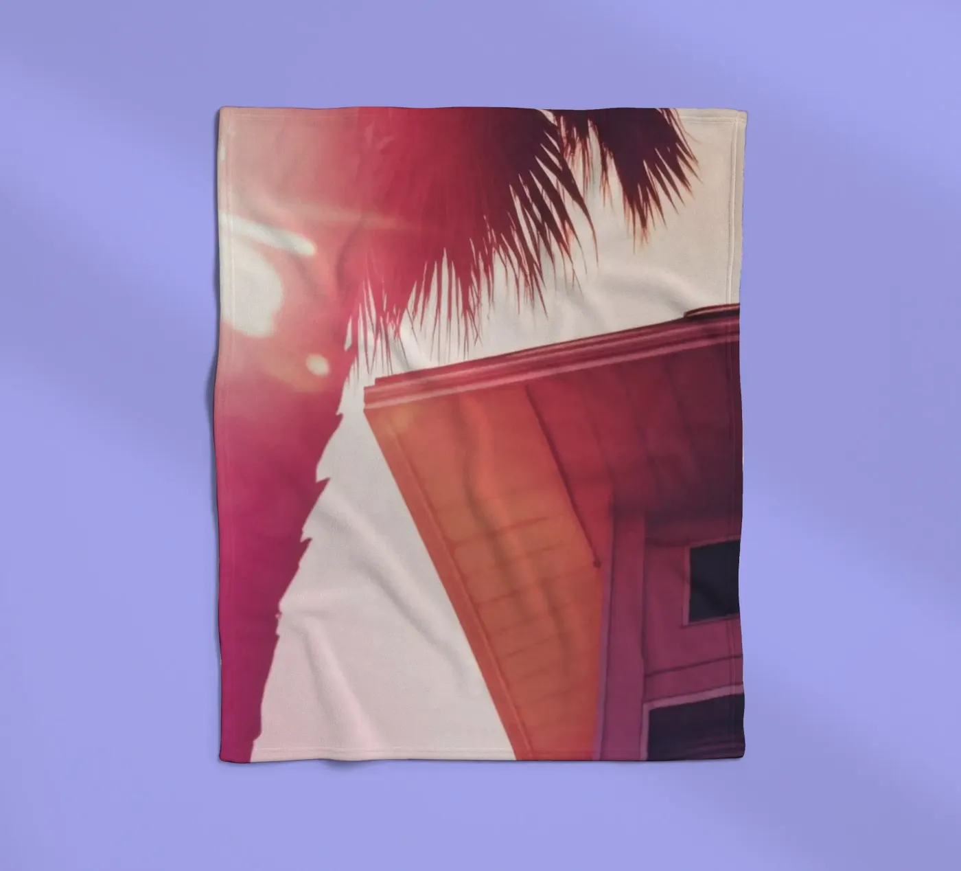35 fleecedeken van Pink California | Affiches & Posters