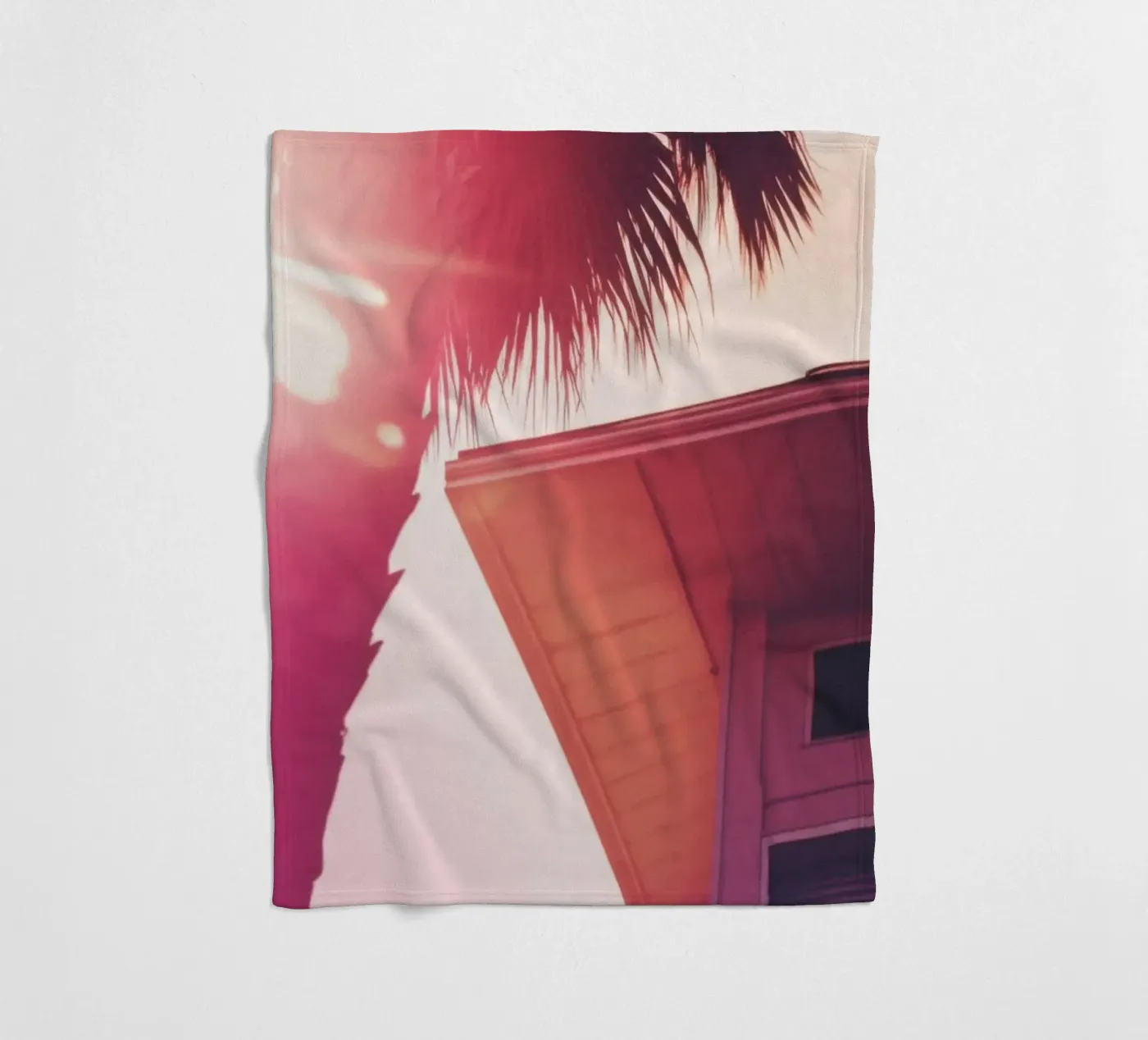 35 fleecedeken van Pink California | Affiches & Posters