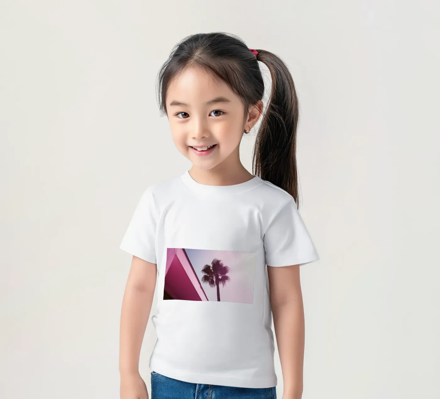 34 kinder t-shirt van Pink California | Affiches & Posters
