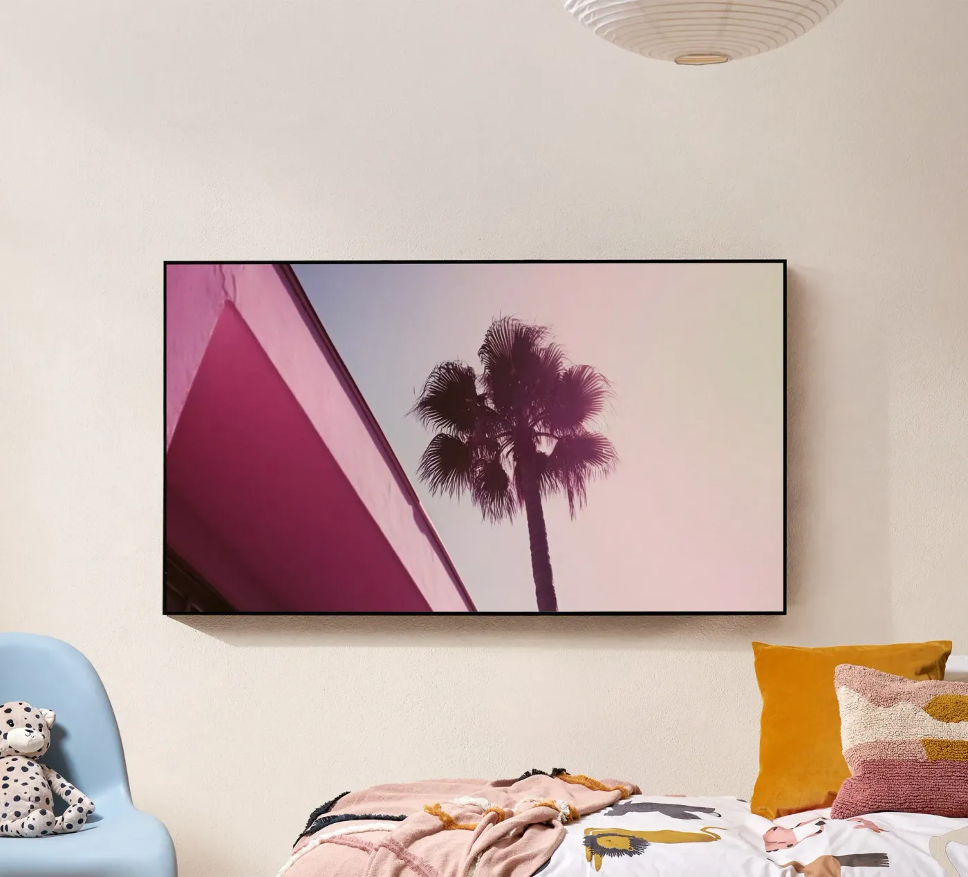34 acryl van Pink California | Affiches & Posters