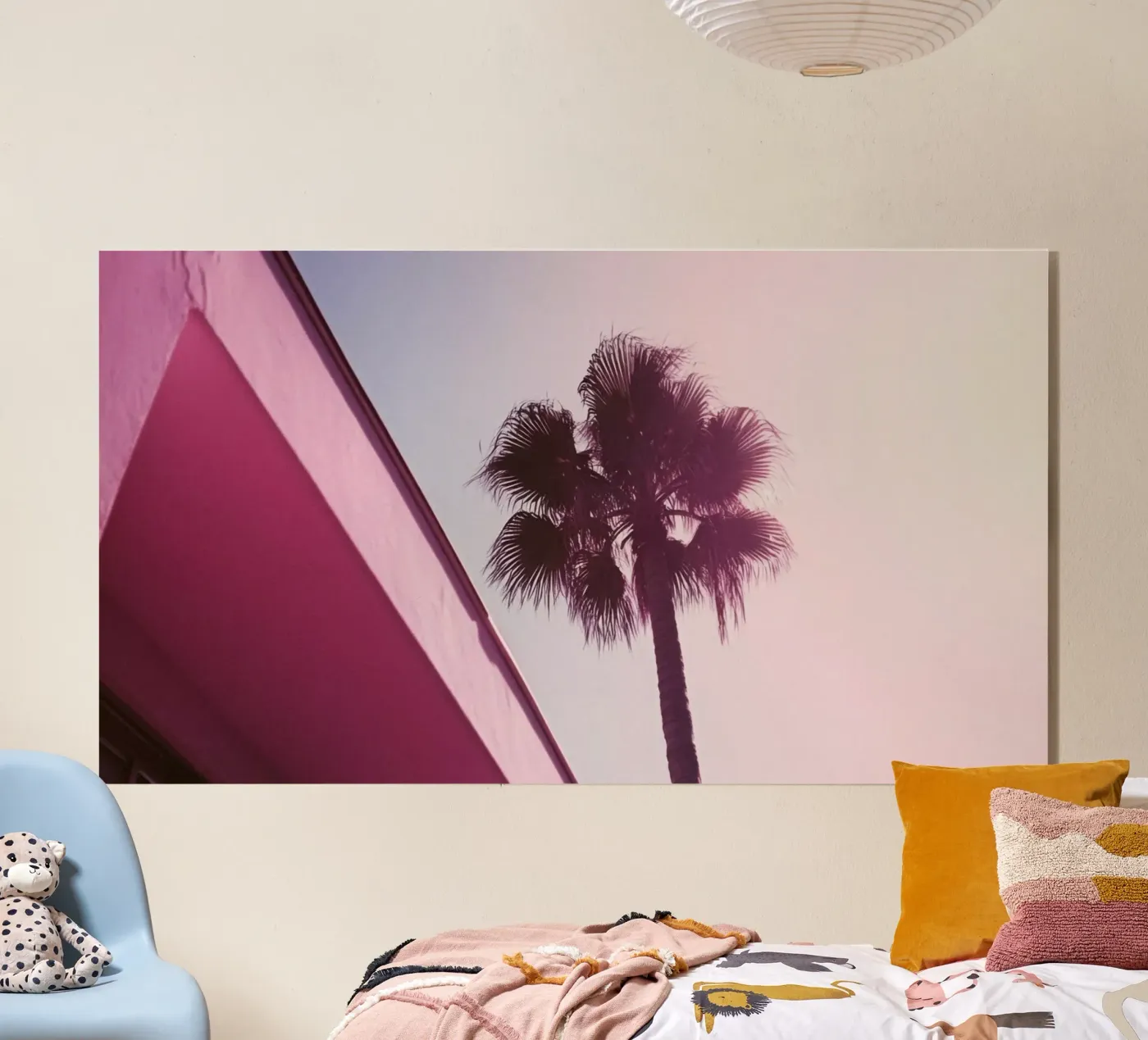 34 acryl van Pink California | Affiches & Posters