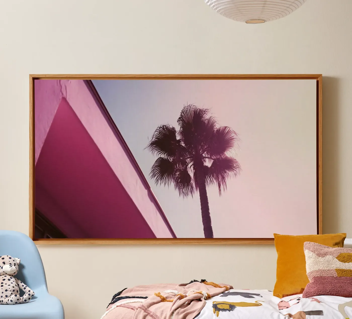 34 canvas van Pink California | Affiches & Posters
