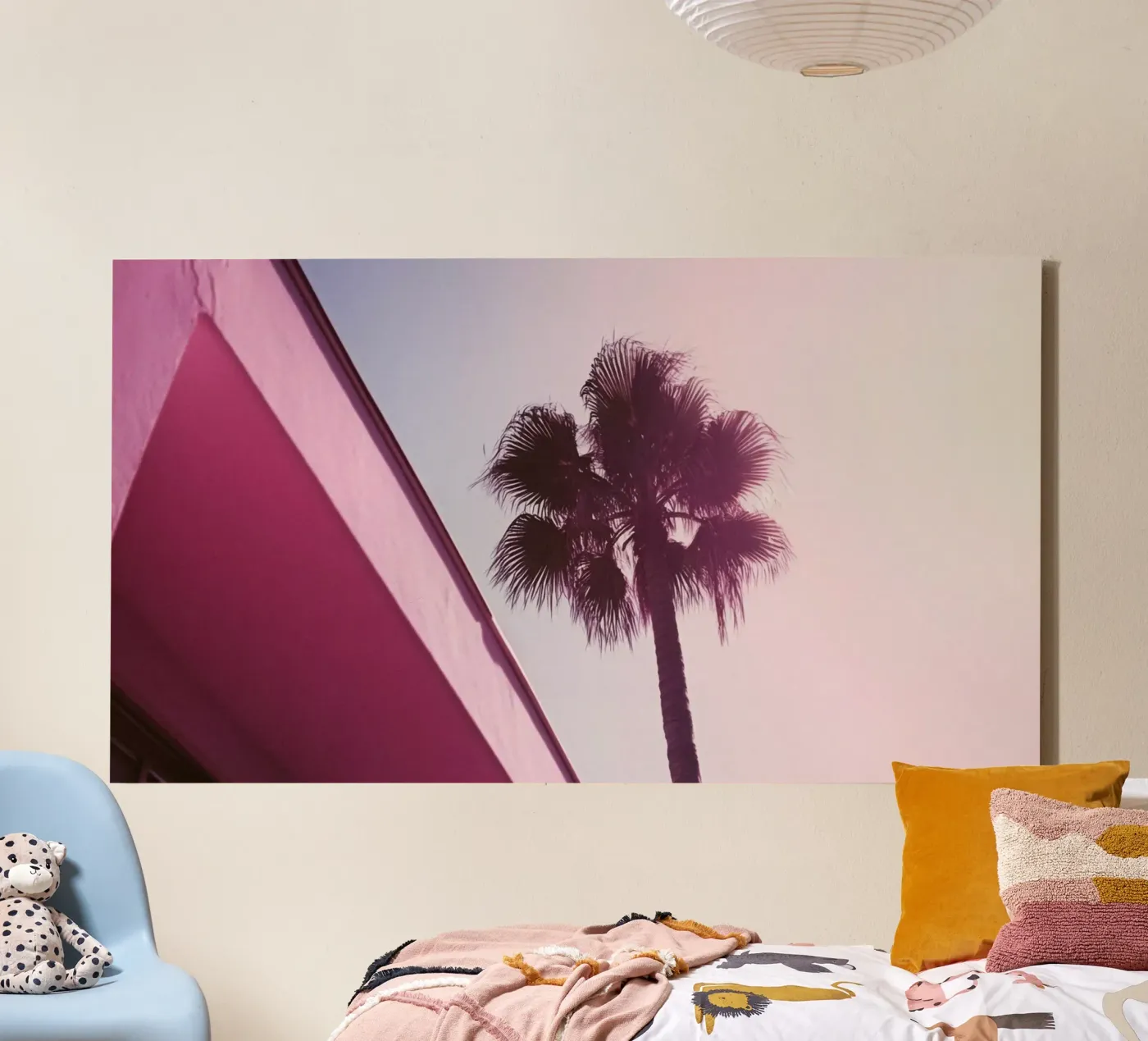 34 canvas van Pink California | Affiches & Posters