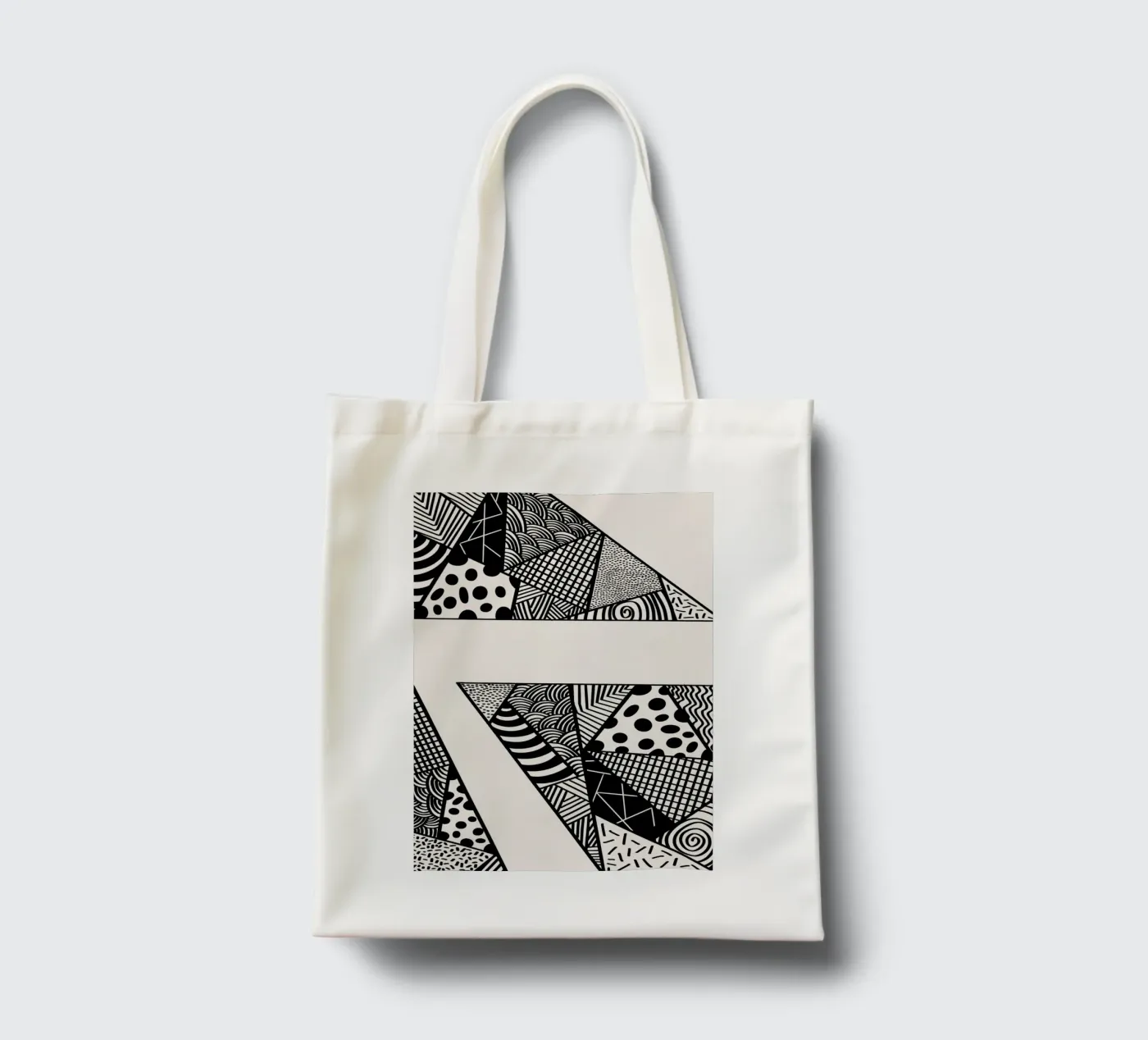 Assembled Patterns tote bag by Marosie