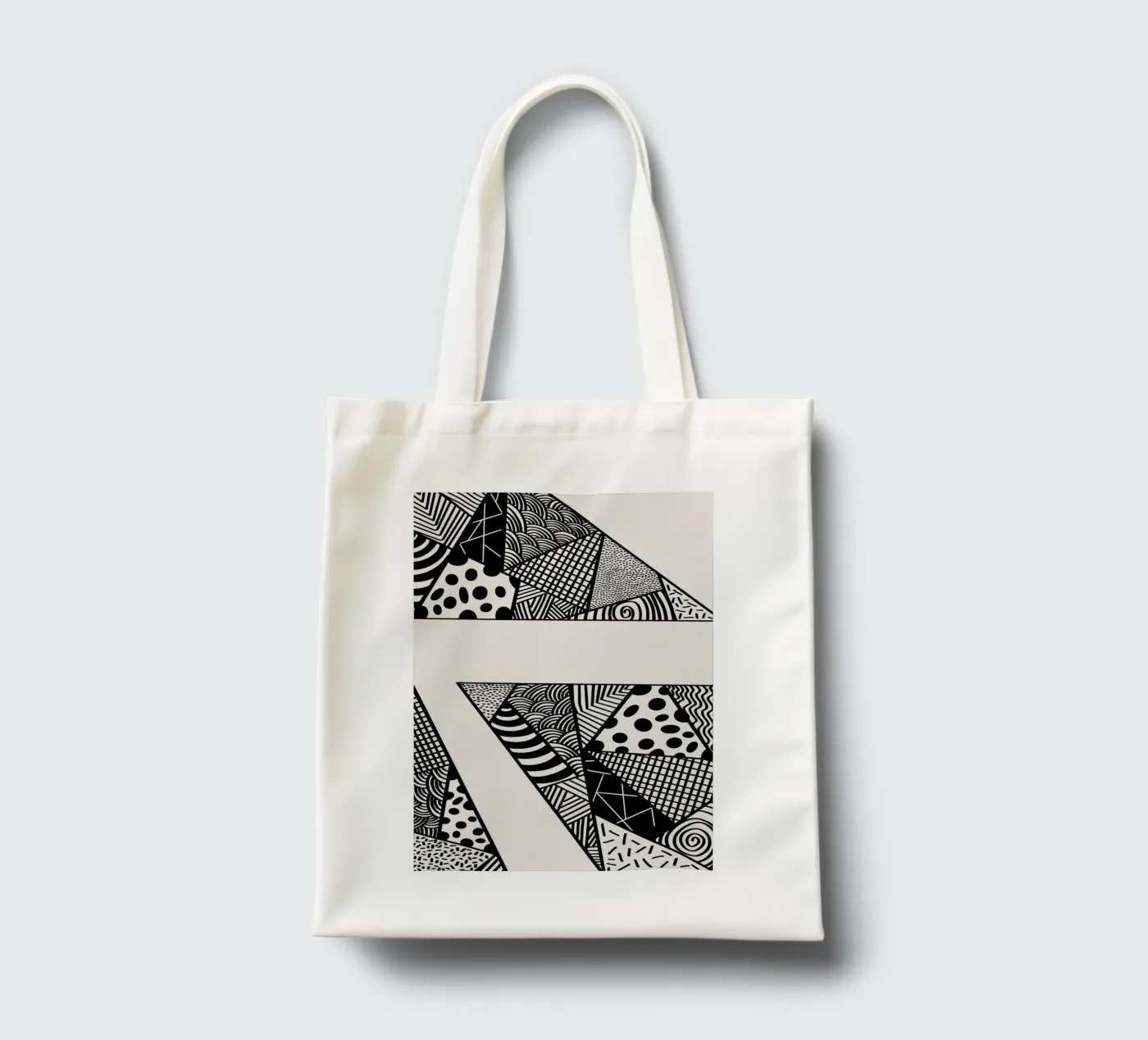 Assembled Patterns tote bag by Marosie