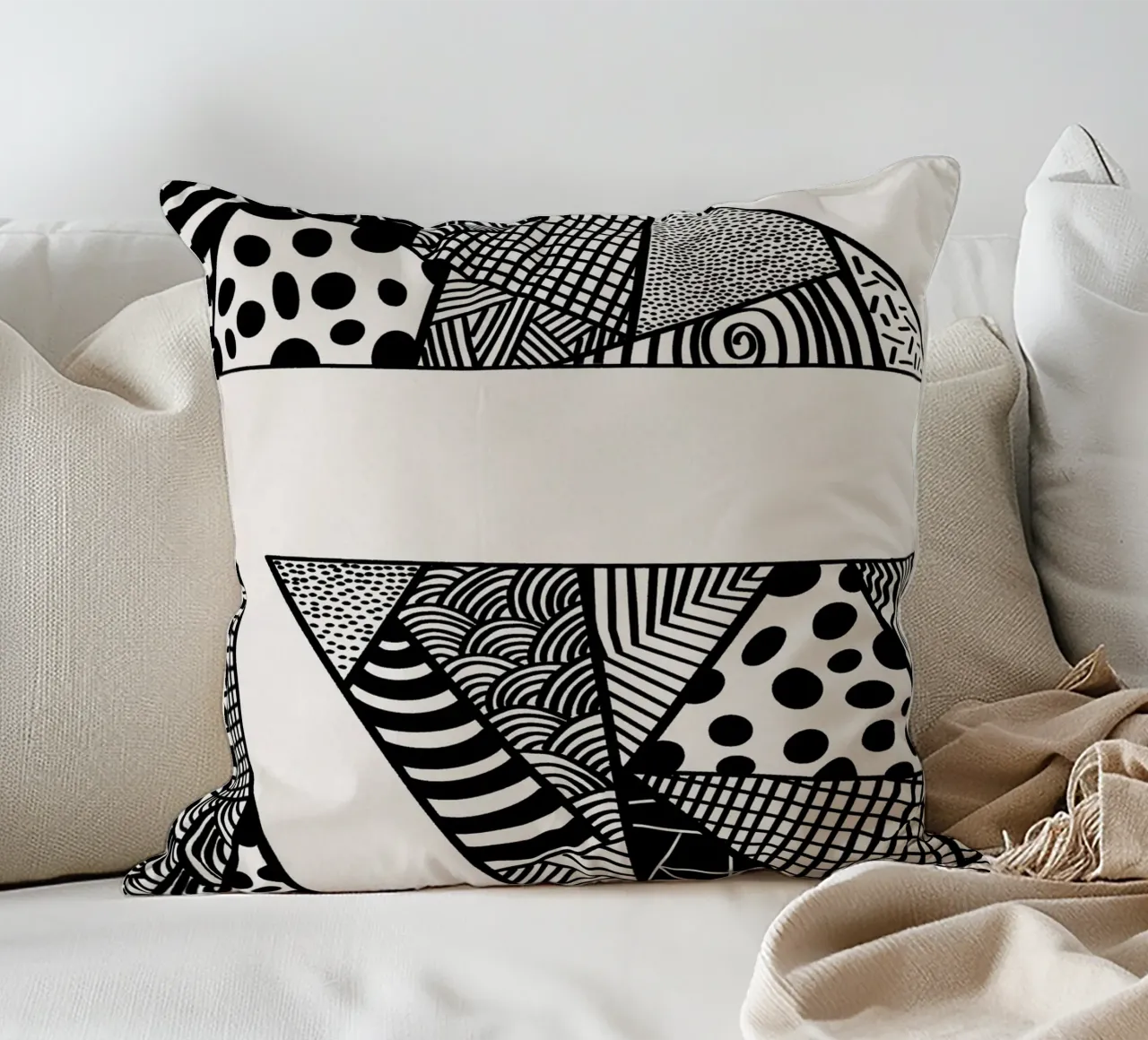 Modèles assemblés coussin de Marosie