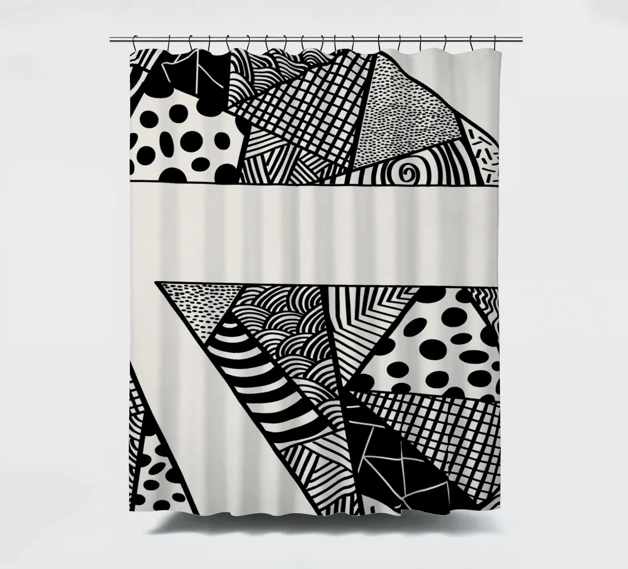 Modèles assemblés rideau de douche de Marosie