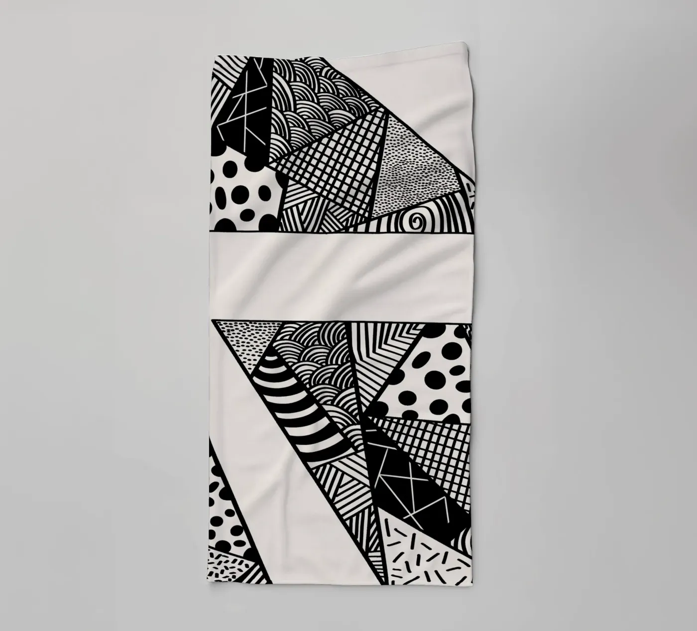 Assembled Patterns towel by Marosie