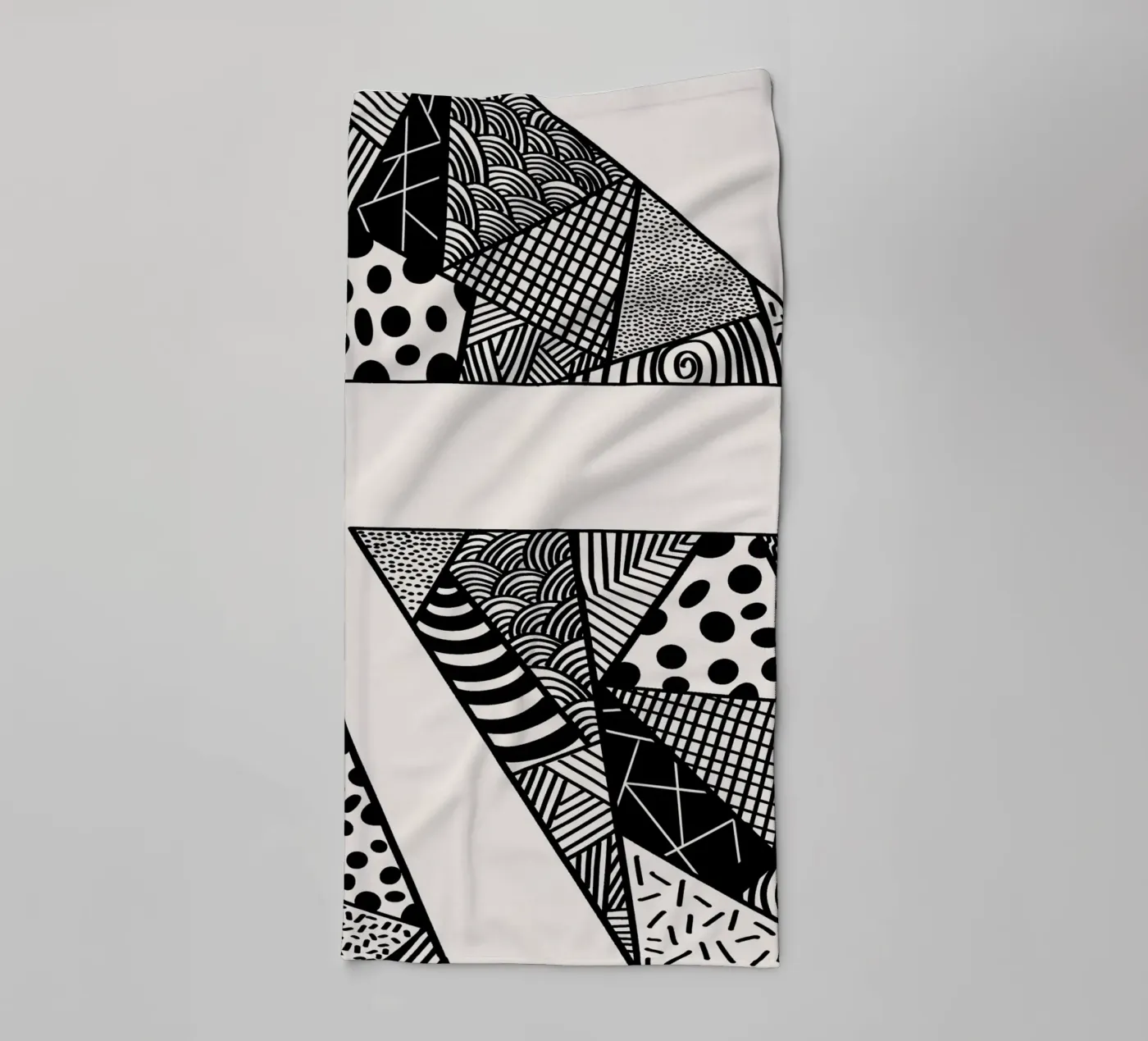 Assembled Patterns towel by Marosie