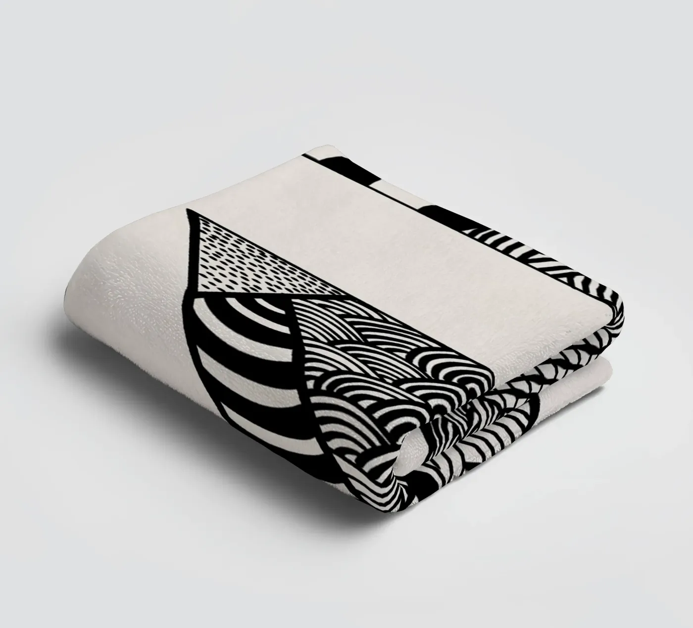 Assembled Patterns towel by Marosie