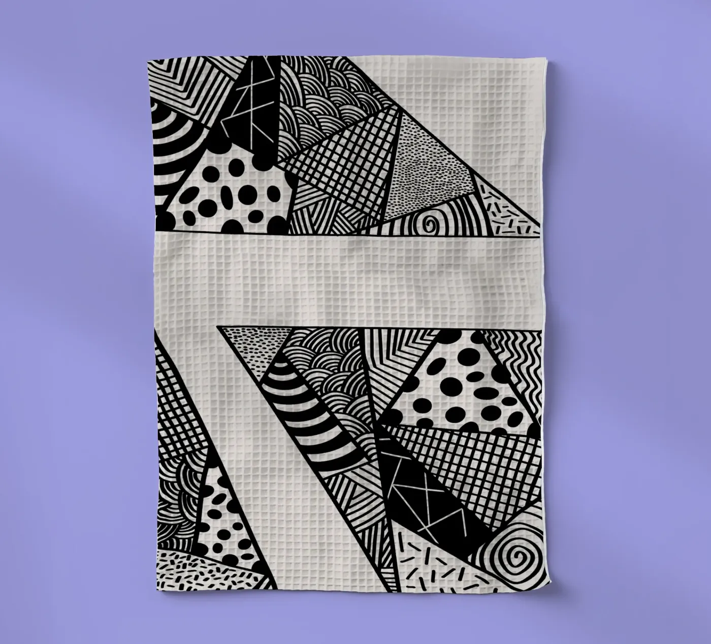 Assembled Patterns tea towel by Marosie