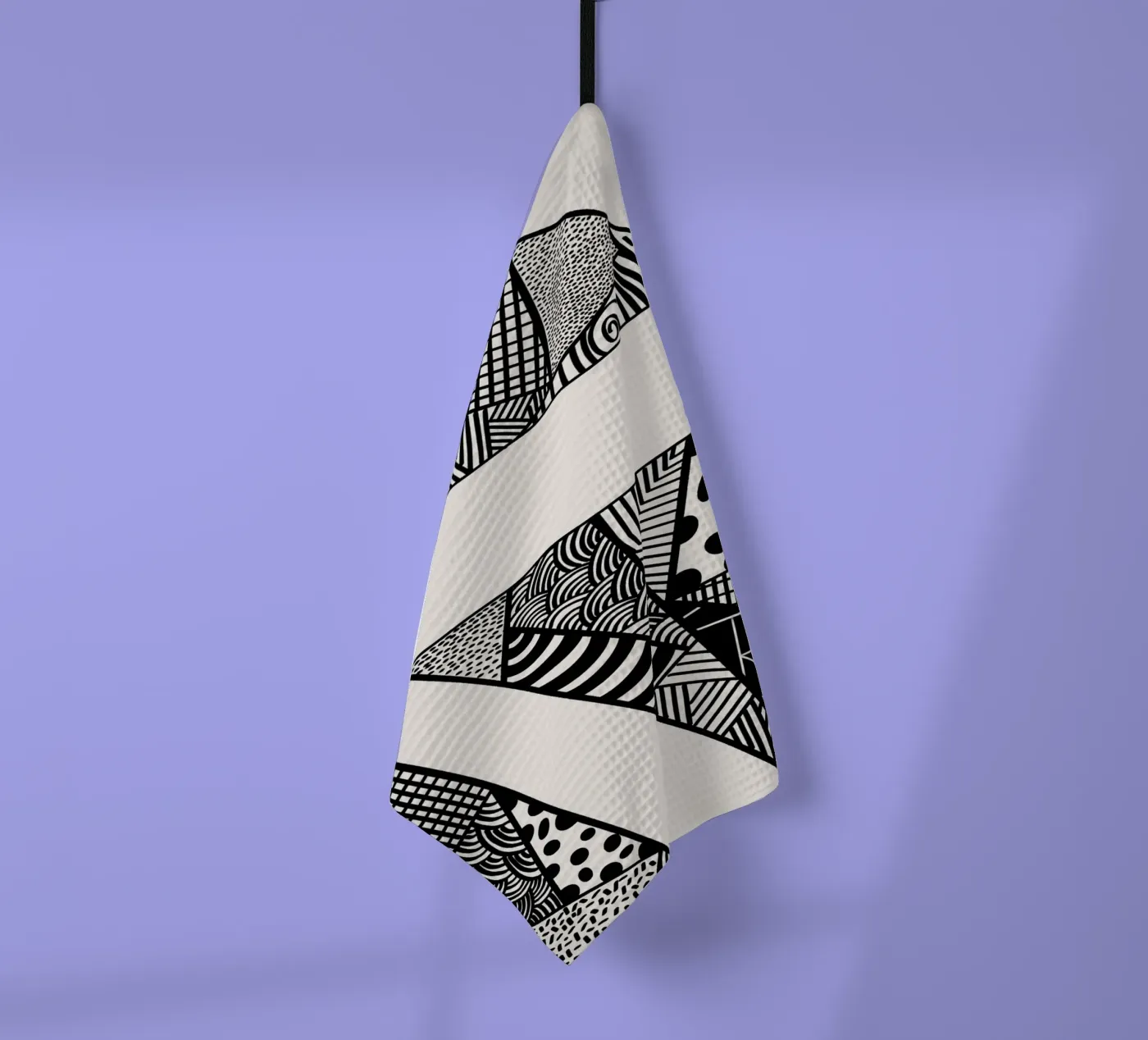 Assembled Patterns tea towel by Marosie