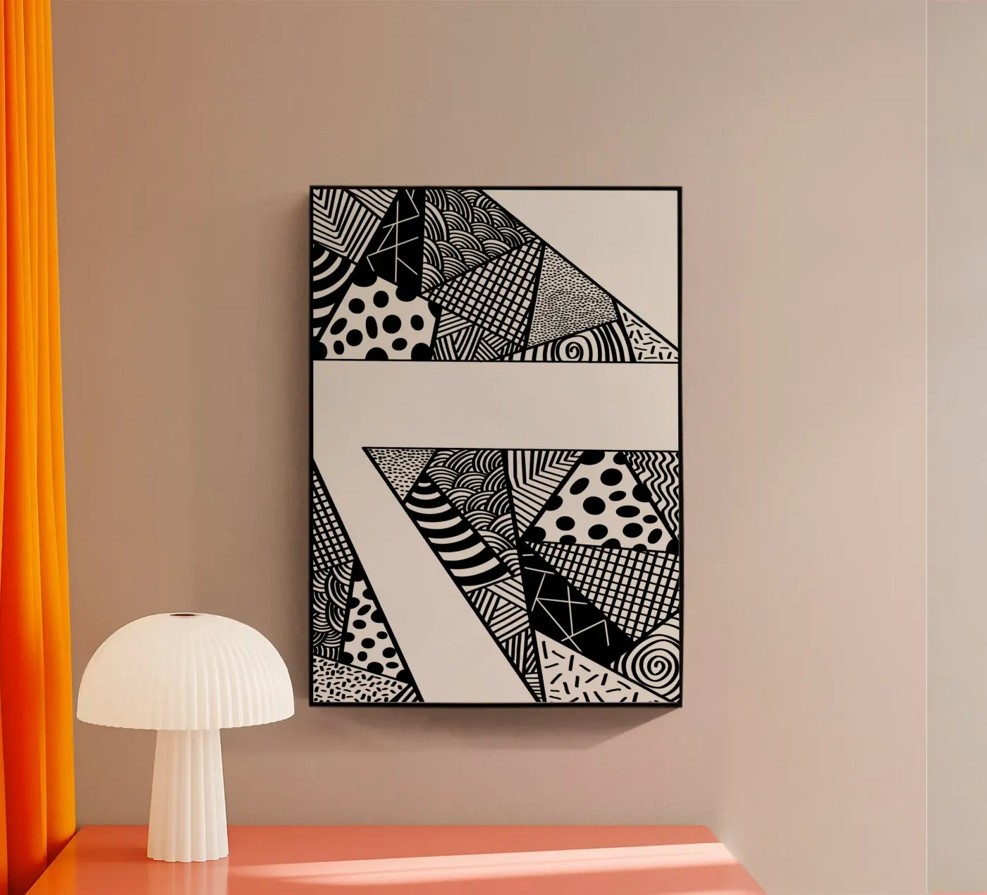 Assembled Patterns acrylic glass by Marosie