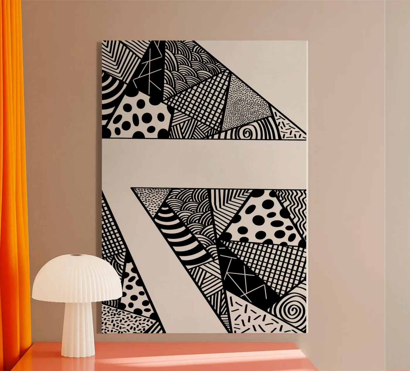 Assembled Patterns acrylic glass by Marosie