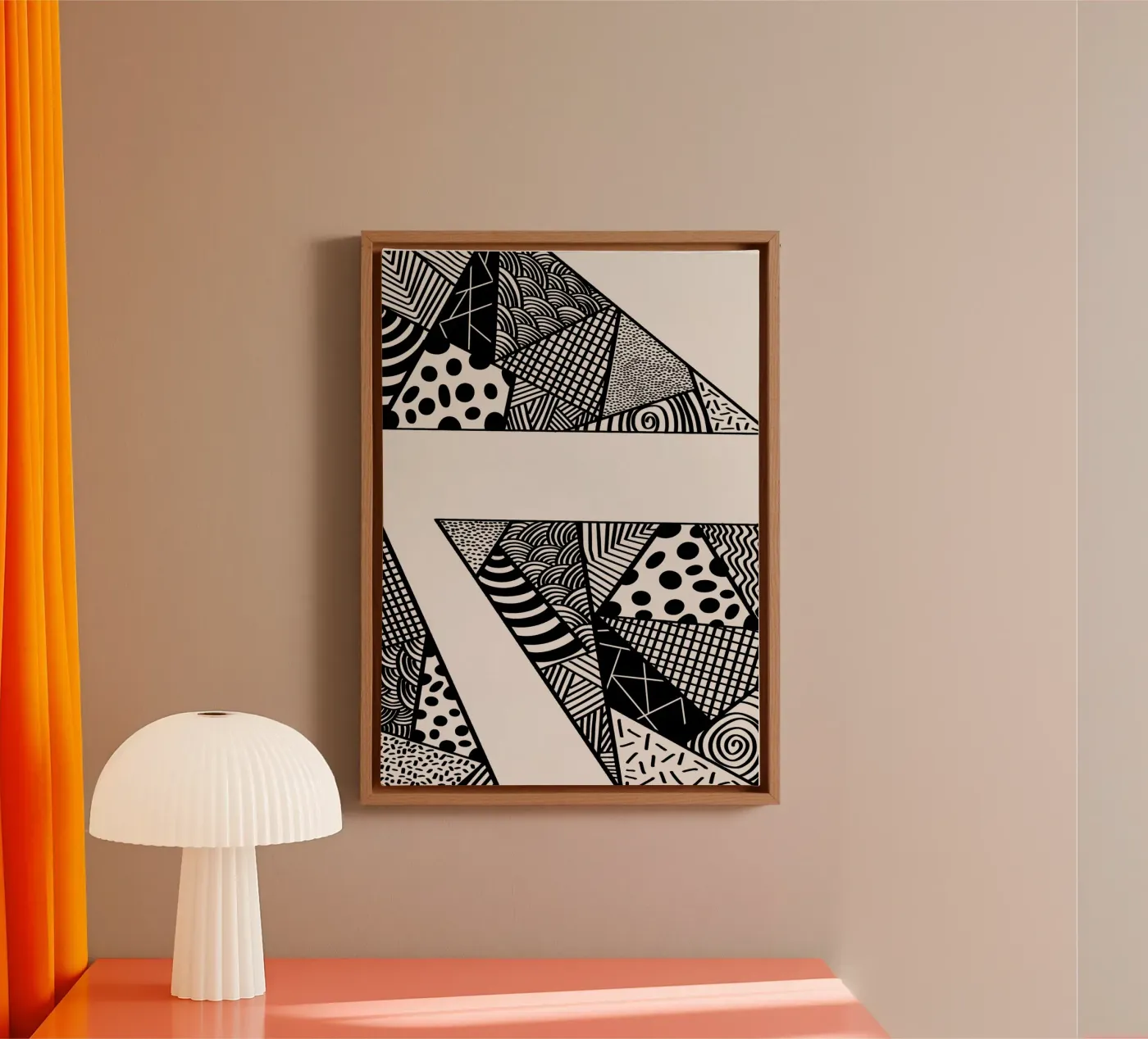 Assembled Patterns canvas by Marosie